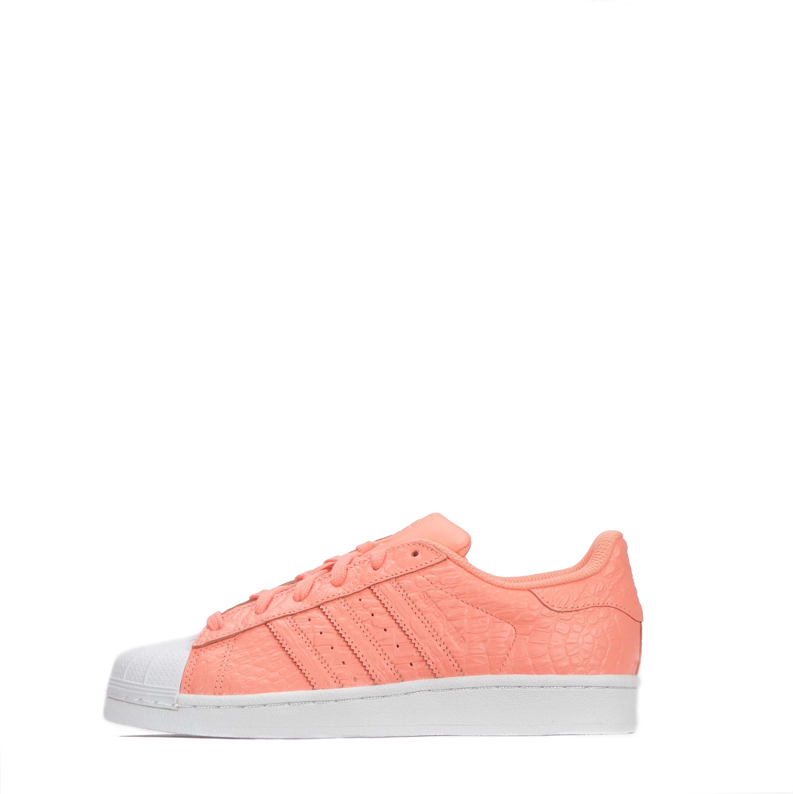 adidas Originals Superstar Women's White Leather Sneakers - Classic Low-Top Fashion Shoes for Casual Wear, Street Style & Everyday Comfort