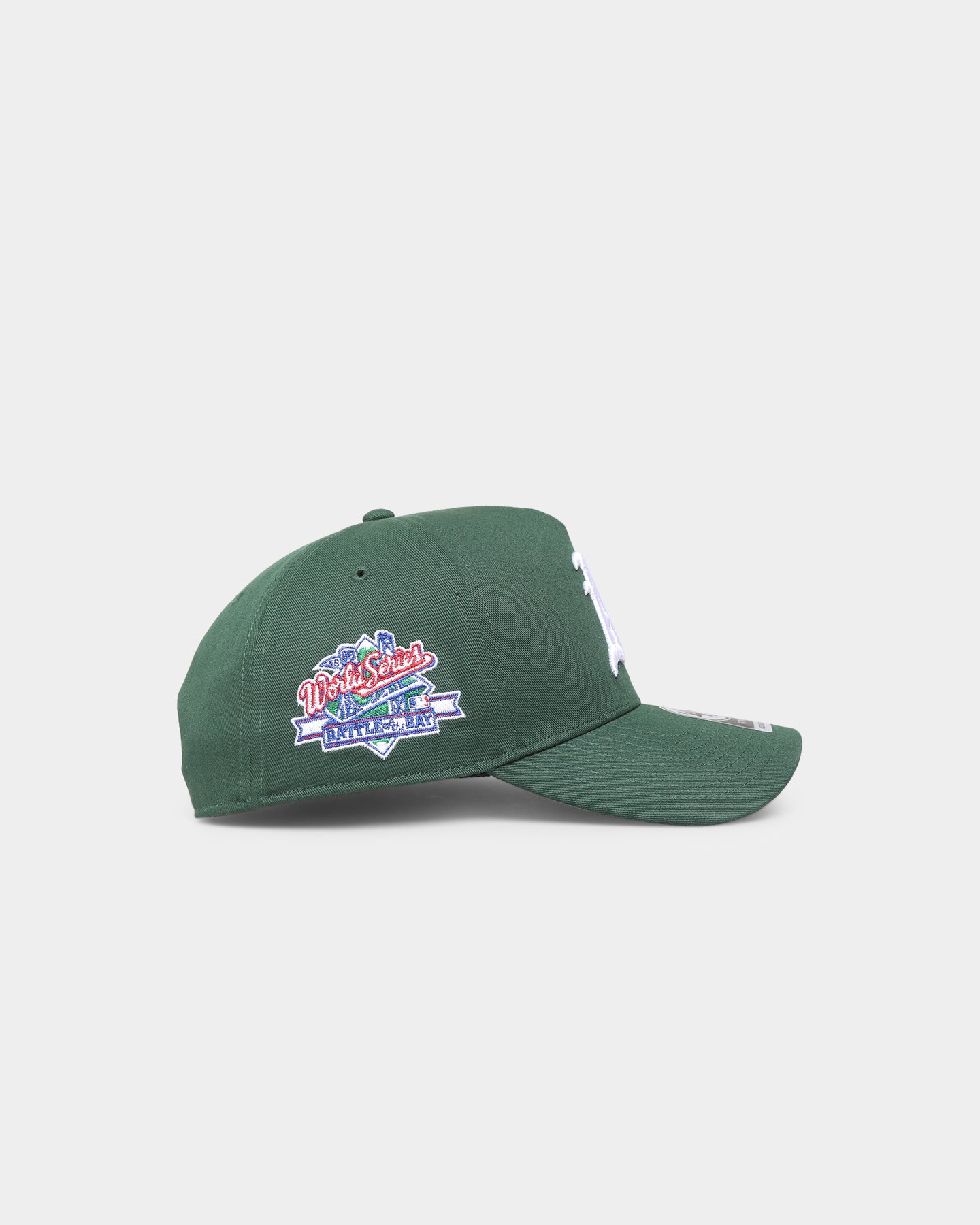 47 Brand Oakland Athletics MVP Snapback Hat - Dark Green/Red Adjustable Baseball Cap for Men & Women - Perfect for Games, Fan Gear & Streetwear Fashion