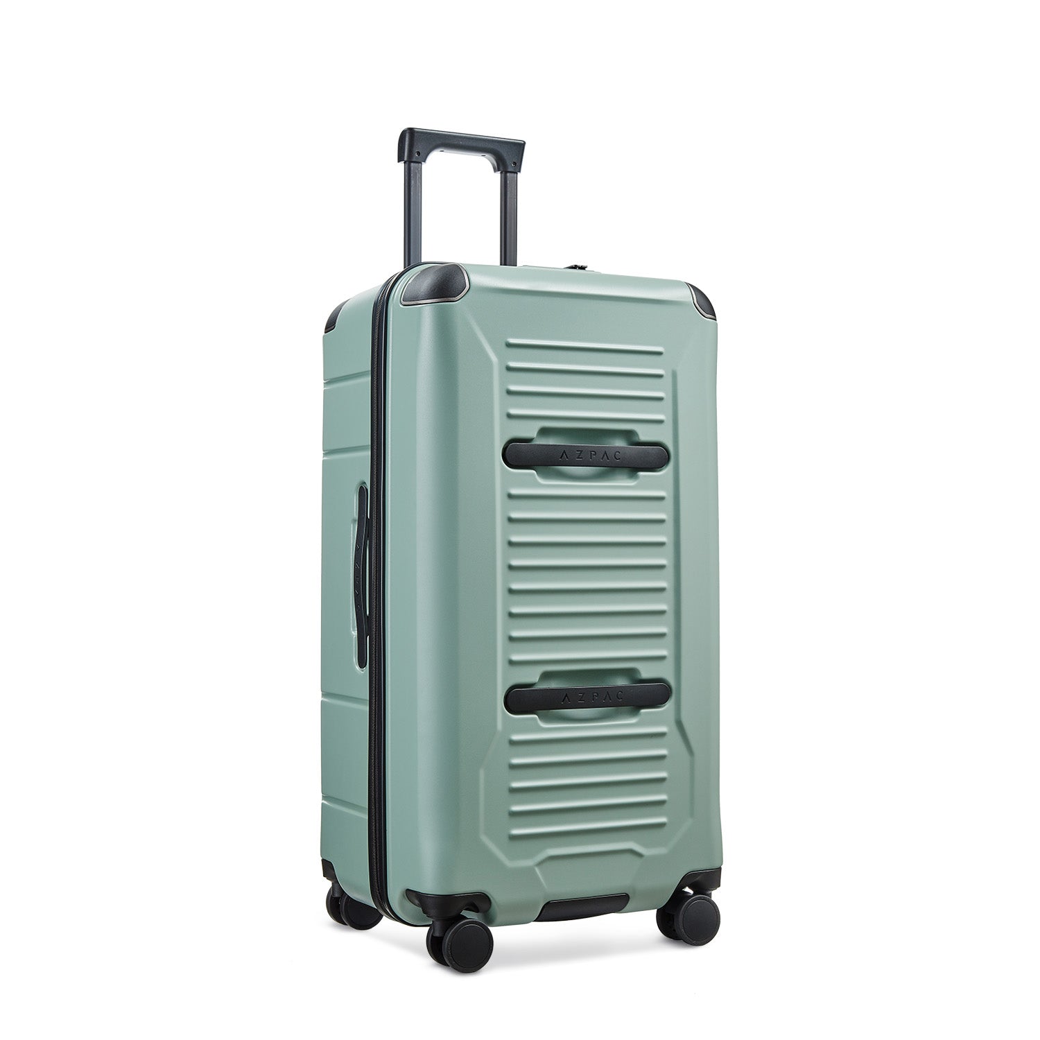 AZPAC Braking 2.0 Luggage with Brake System - Lightweight Travel Suitcase with Smooth Wheels & Adjustable Handle for Business Trips & Vacations