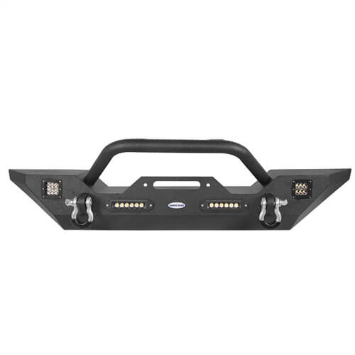 20-24 Jeep Gladiator JT Mid Width Front & Rear Bumper with Side Steps Nerf Bars - Heavy Duty Off-Road Protection for Adventure & Rock Crawling