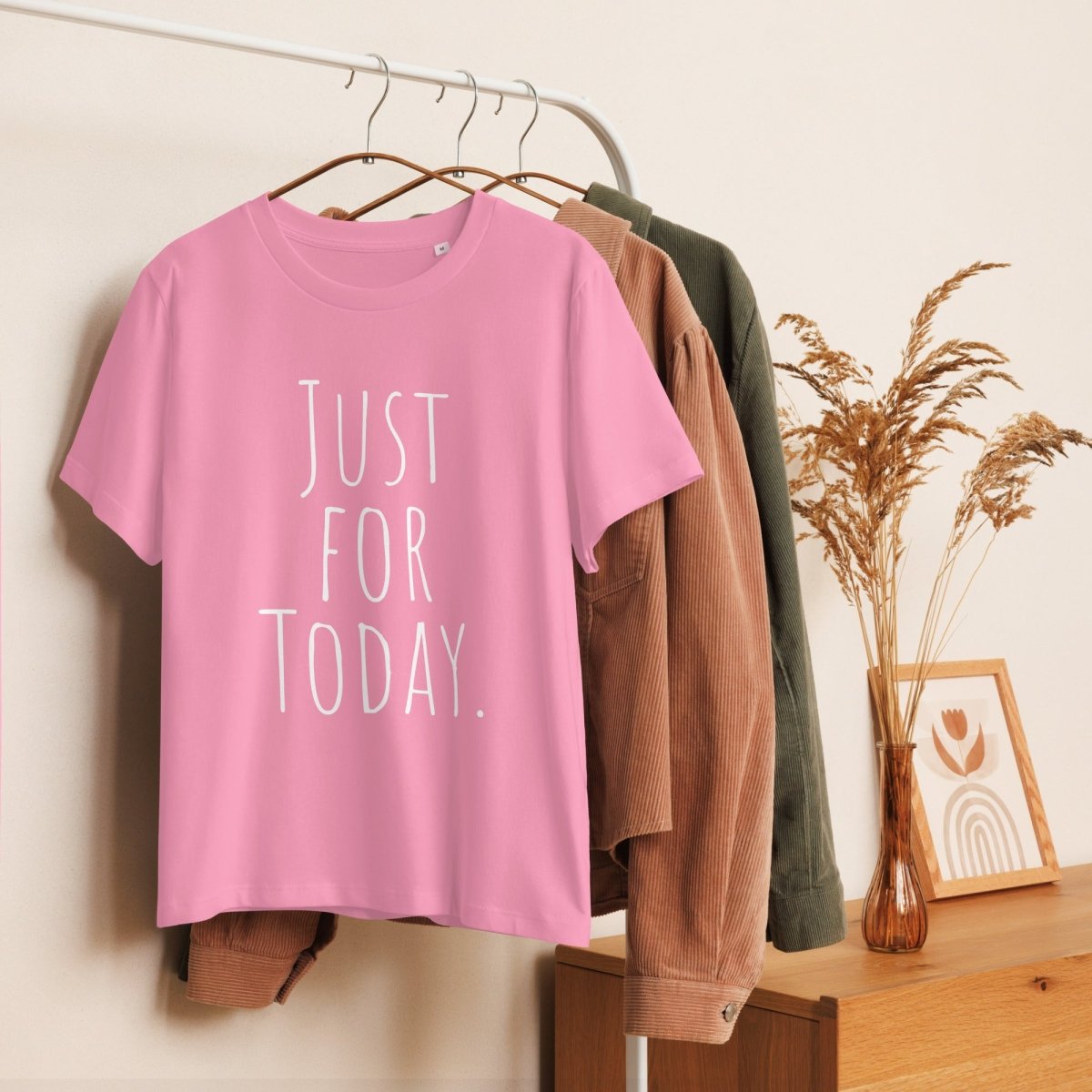 Organic Affirmation T-Shirt for Women - Positive Message Tee - Comfortable & Stylish Daily Wear for Yoga, Workouts, and Casual Outfits