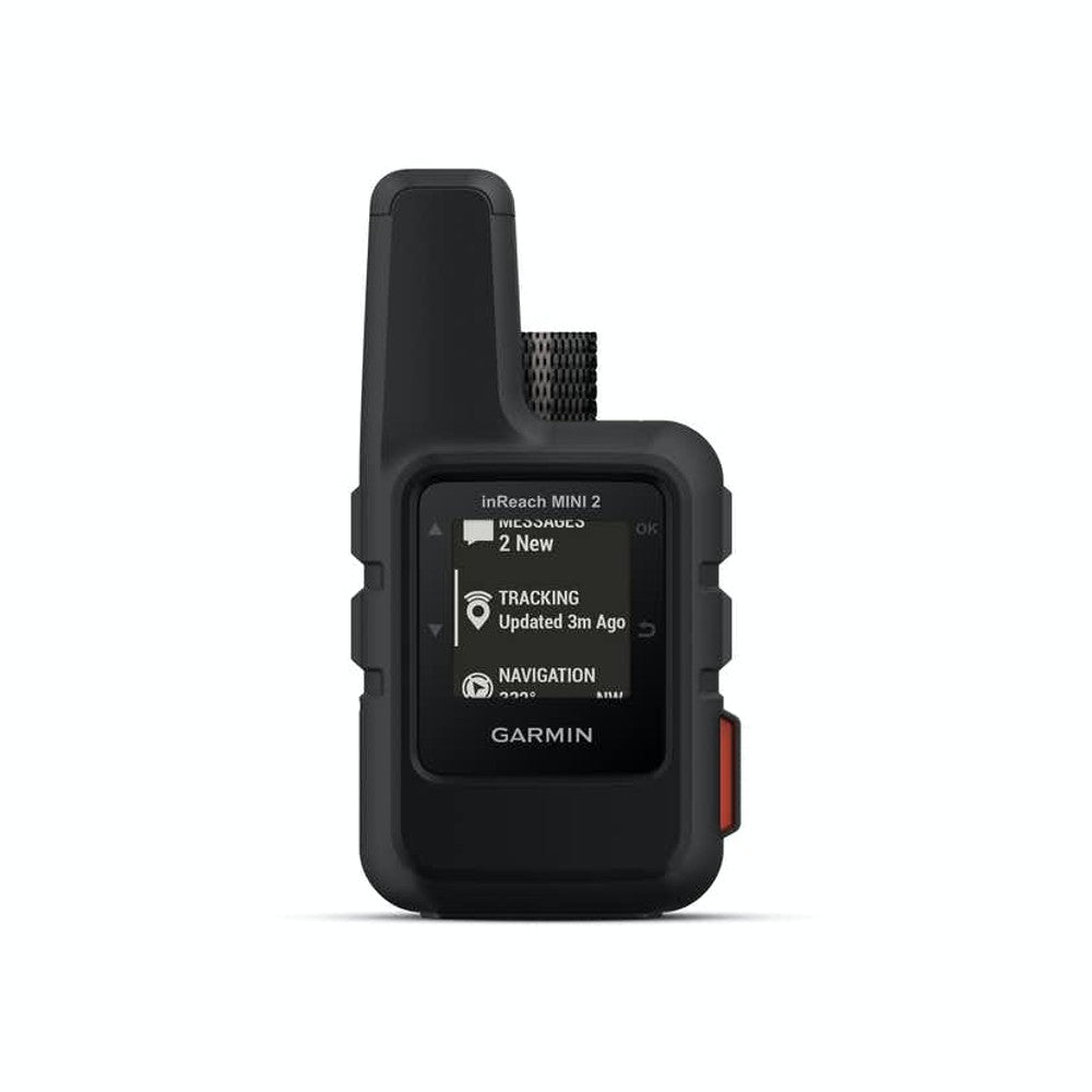 Garmin inReach Mini 2 Satellite Communicator with GPS Navigation - Two-Way Messaging, SOS Emergency Alert & Global Coverage for Hiking, Camping, Backpacking Adventures