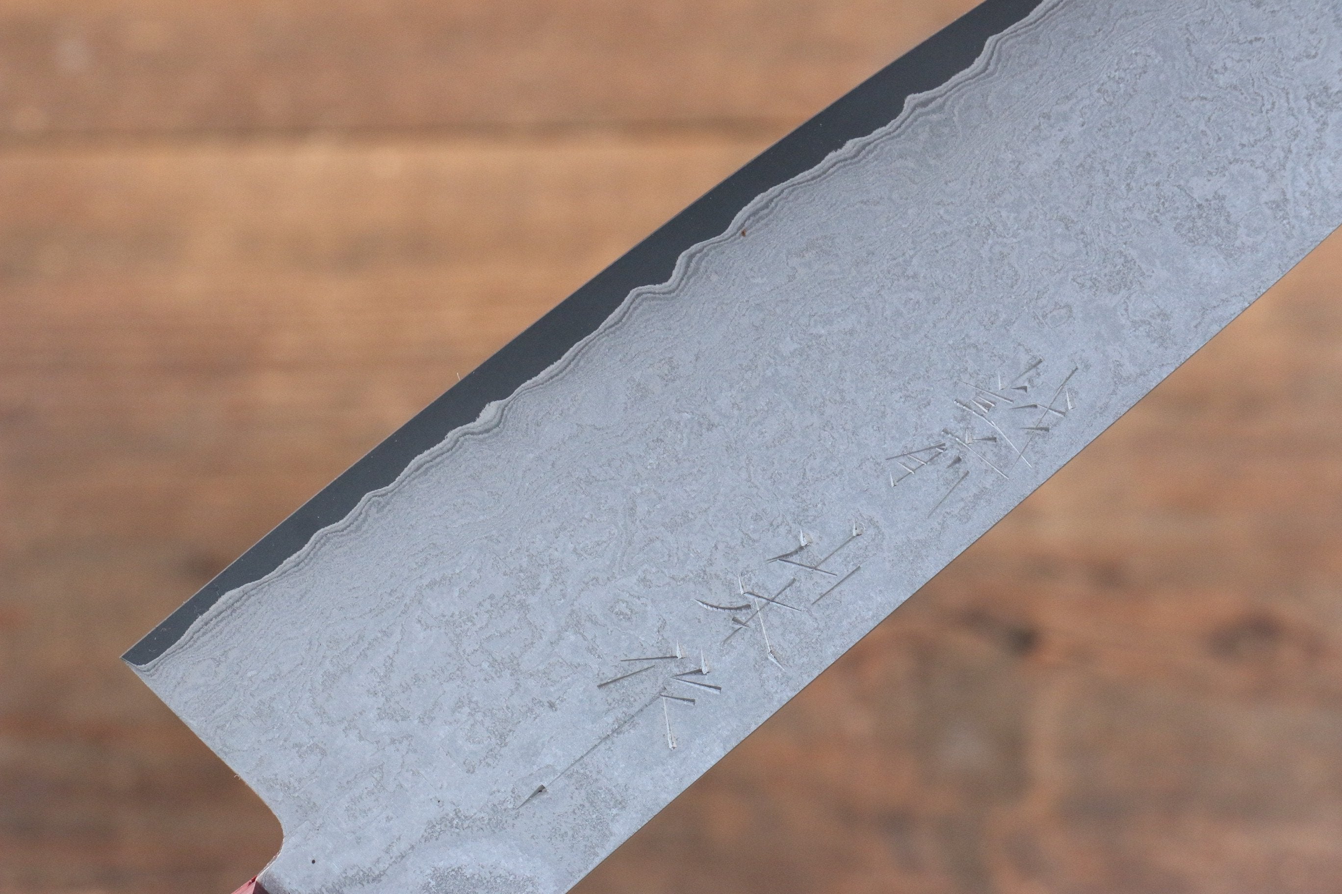 VG10 Black Damascus Santoku Knife 180mm - Japanese Chef Knife with Red Pakka Wood Handle - Perfect for Slicing, Dicing, and Chopping Vegetables, Meat, and Fish - Professional Kitchen Knife for Home Cooks and Chefs