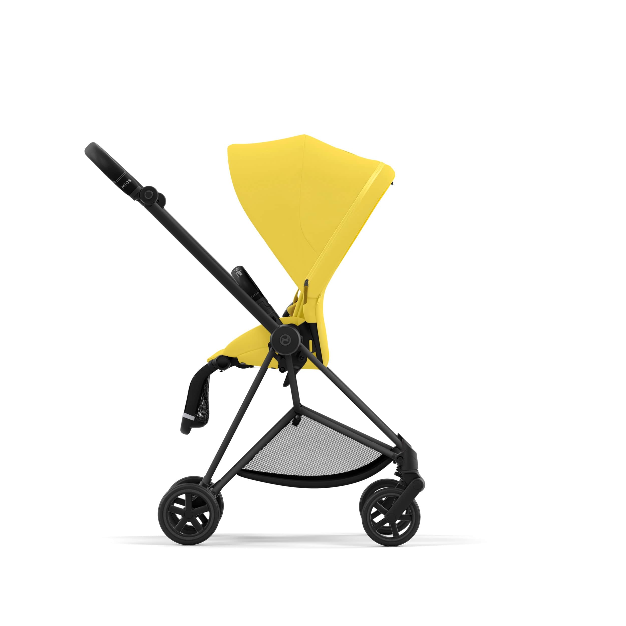 Cybex Mios 3 Complete Stroller - Lightweight Travel Stroller with Reversible Seat, Matte Black/Black - Perfect for Urban Commuting & Air Travel