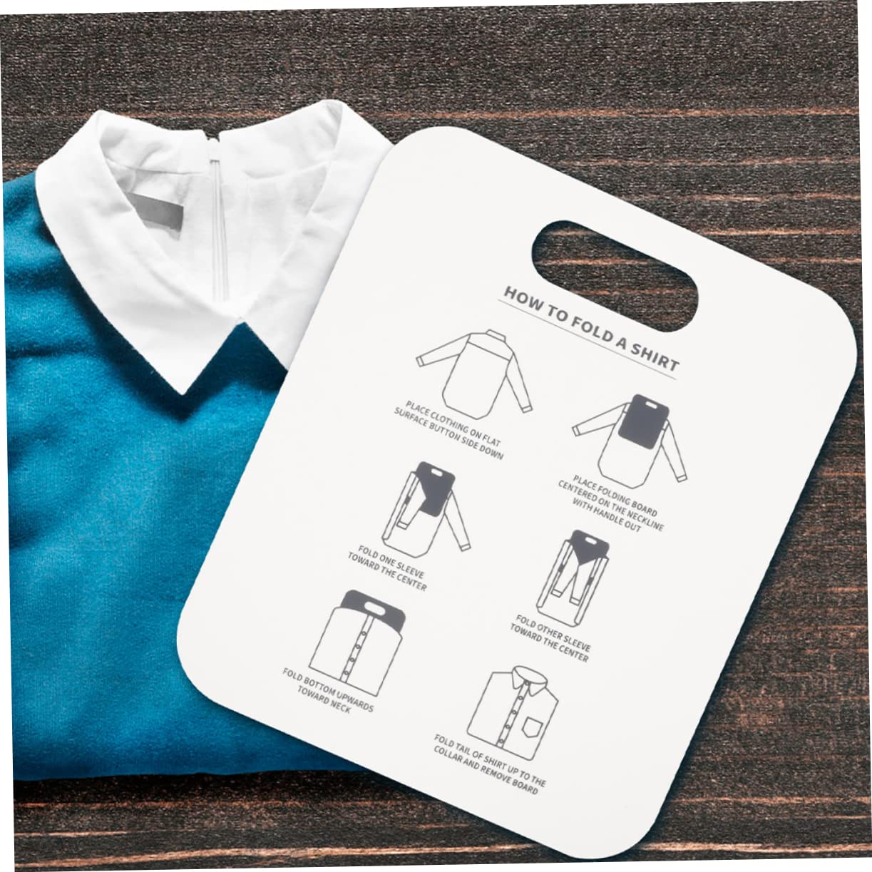 Ciieeo 15-Piece Folding Clothes Board Set - Laundry Clothes Folder for Shirts, Pants & Home Dresses - PP Plastic Storage Organizer - Space Saving Solution for Closet, Travel & Lazy Laundry Days