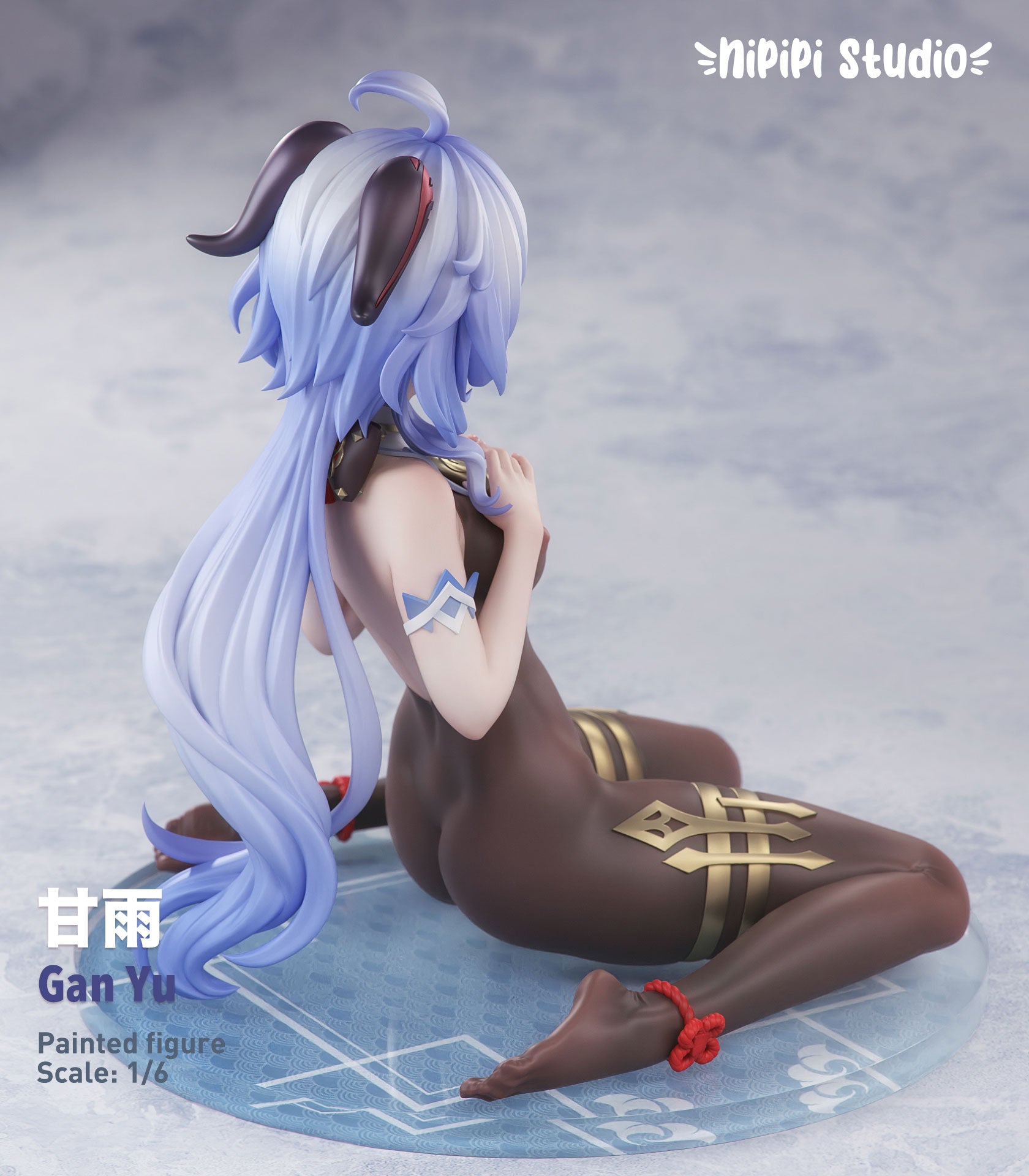 Genshin Impact Ganyu Cosplay Costume - Official NiPiPi Studio Replica Outfit for Anime Conventions & Halloween