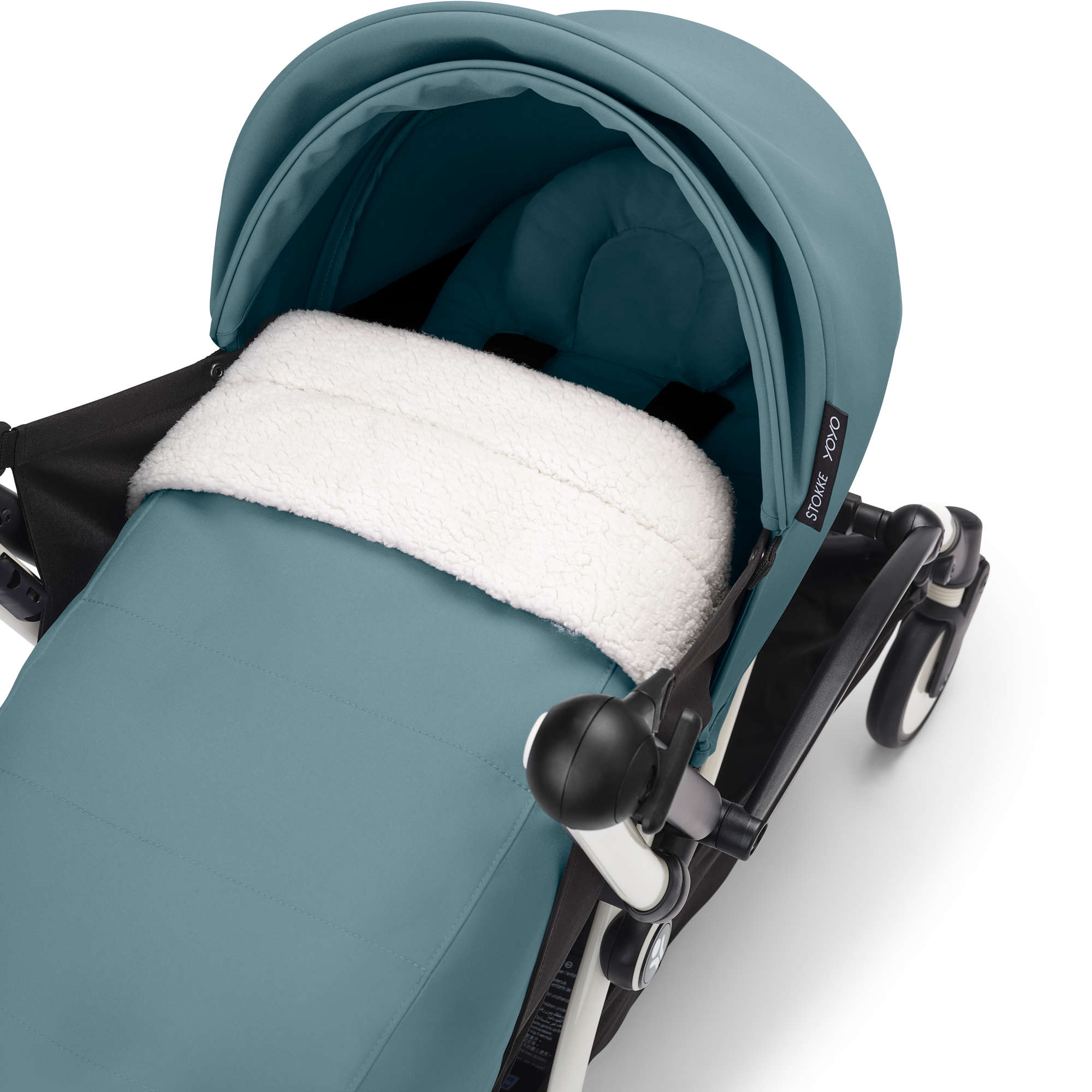 Stokke YOYO 0+ Newborn Baby Stroller - Lightweight Compact Travel Stroller for Infants & Toddlers - Perfect for Air Travel, City Walks & Everyday Use