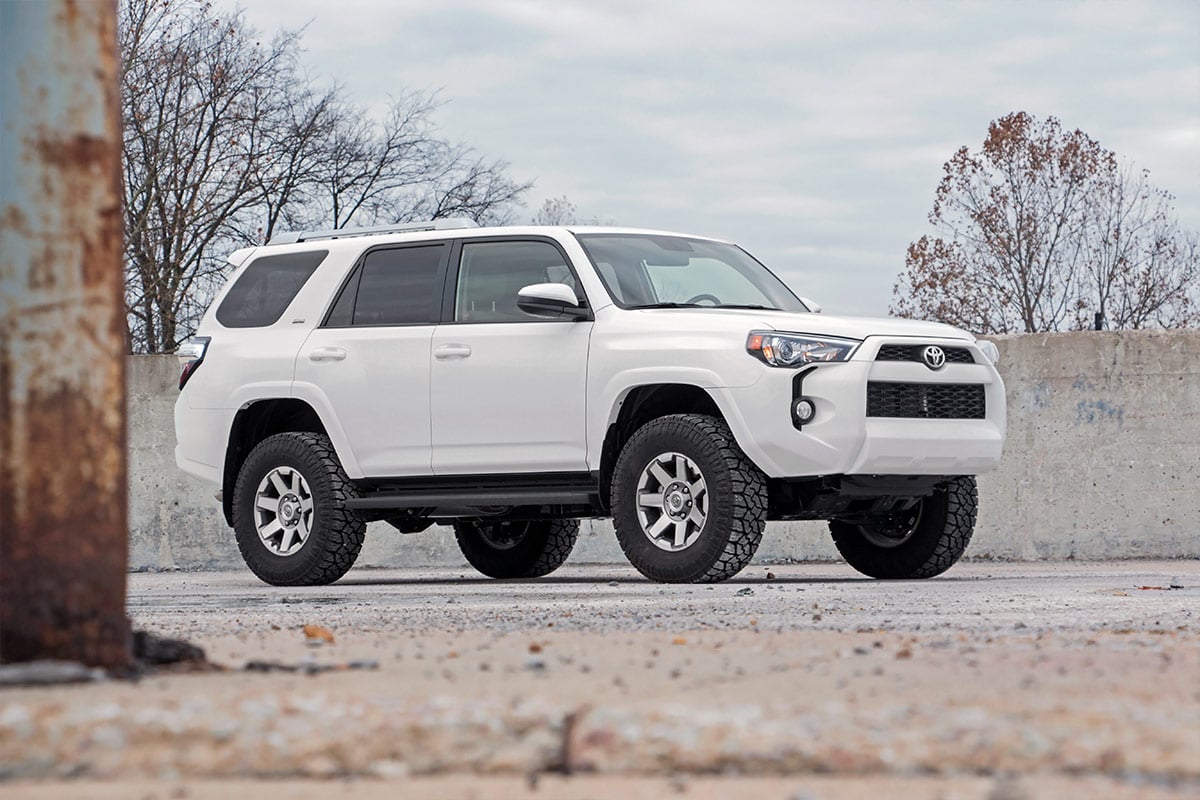 2 Inch Lift Kit for Toyota 4Runner 4WD (2010-2024) - Heavy Duty RR Coils & N3 Struts | Part #76731 | Off-Road Suspension Upgrade for Better Ground Clearance