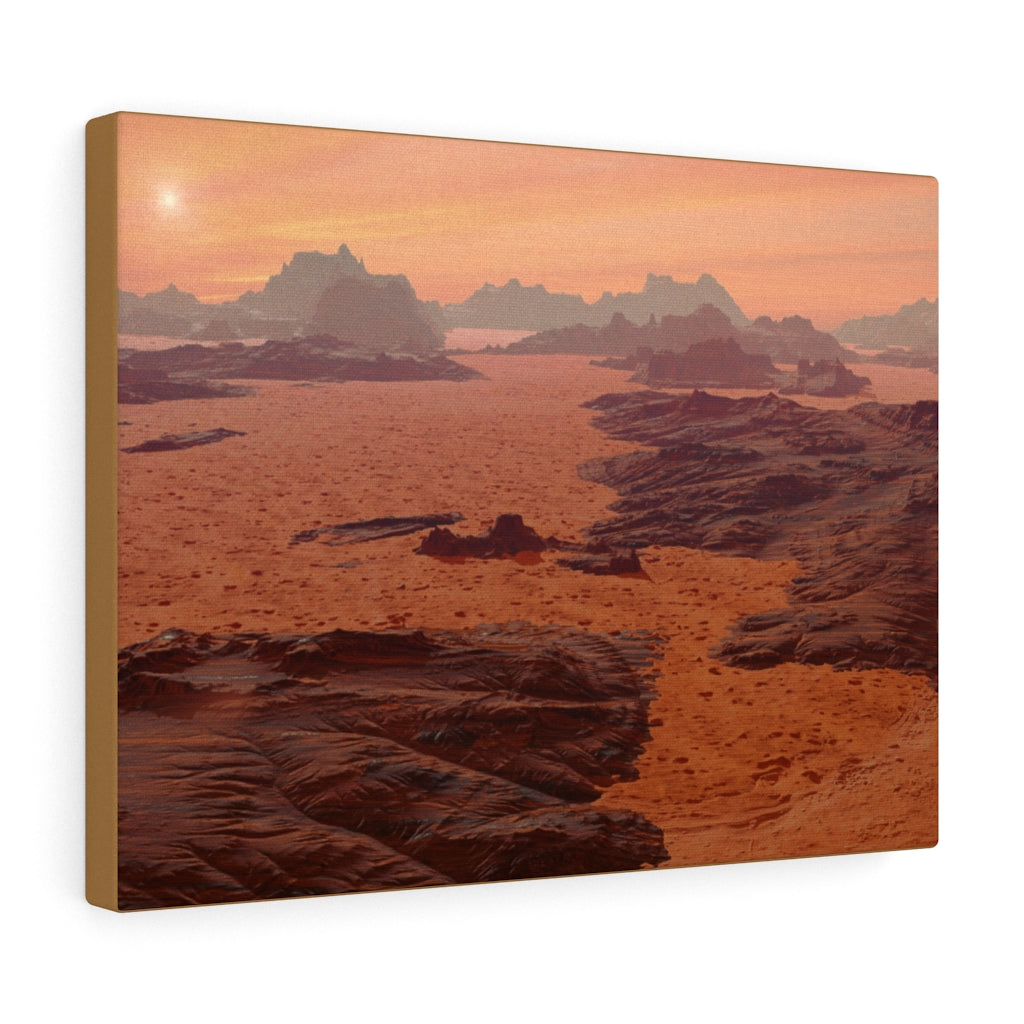 Desert Midwest Wall Art Canvas Print - Modern Home Decor for Living Room, Bedroom & Office - Ready to Hang