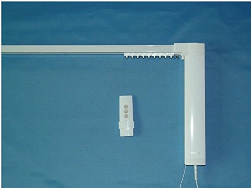 GOWE Silent Motorized Curtain Track - 800cm Wide Smart Home Electric Curtain System for Living Room, Bedroom & Office Automation