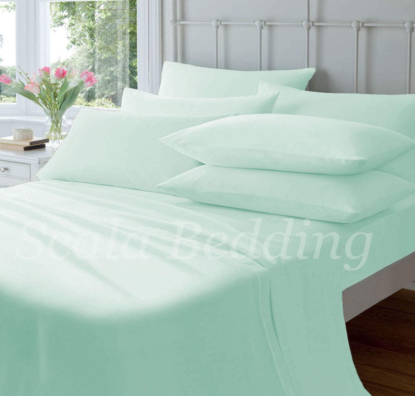 Premium 600 Thread Count Egyptian Cotton Deep Pocket Sheet Set - 4 Piece (20