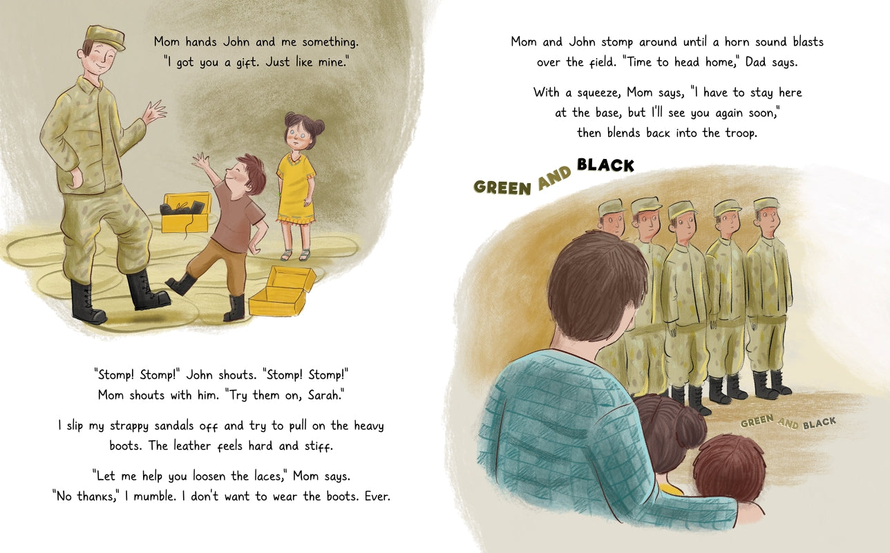 Camouflage Mom: A Story About Staying Connected - 9781945369452 | Heartwarming Book for Military Families & Long-Distance Relationships