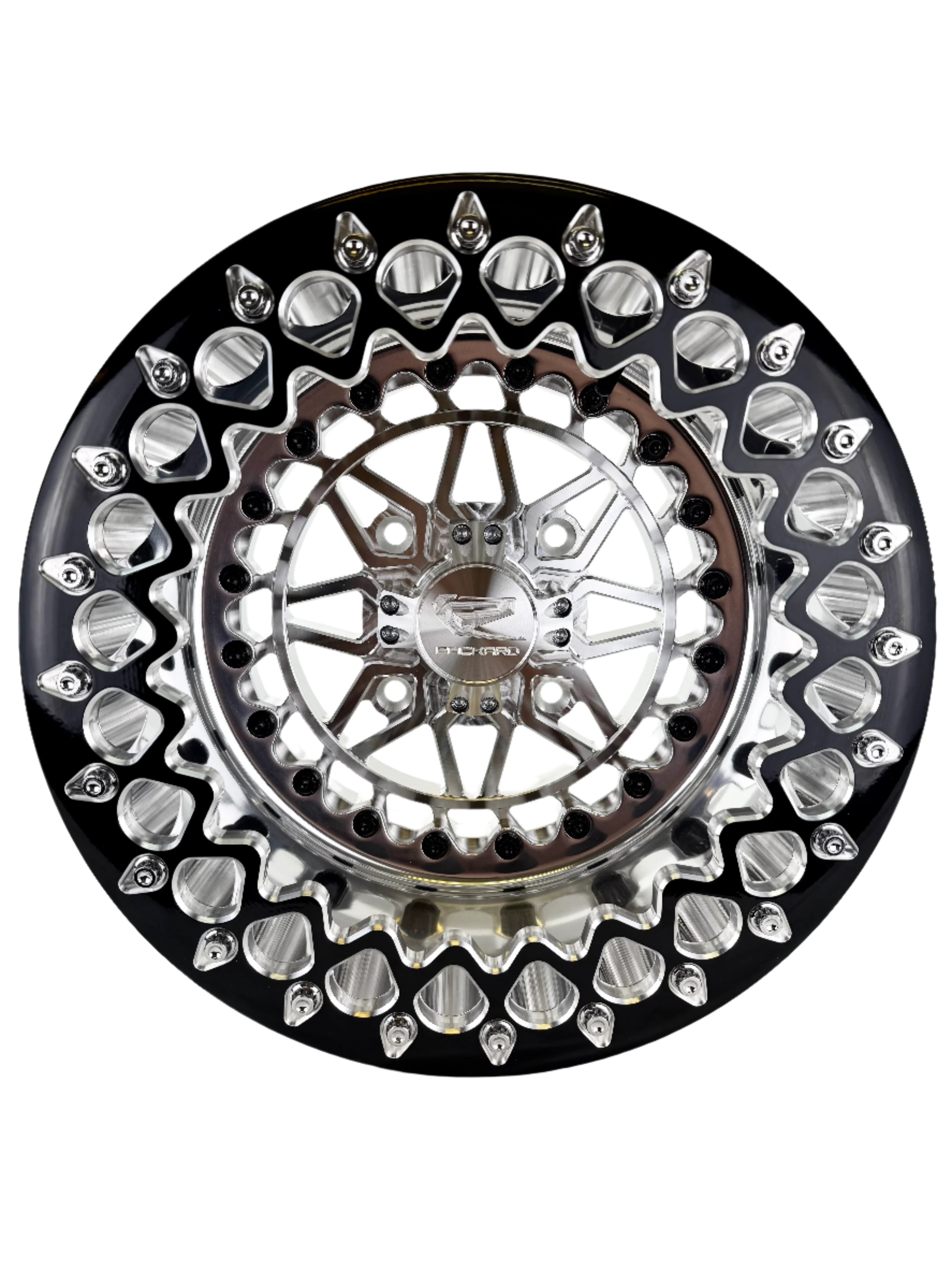 Apollo FF Forged Polished Beadlock Wheels - Silver | Off-Road & Truck Accessories for Enhanced Performance & Style