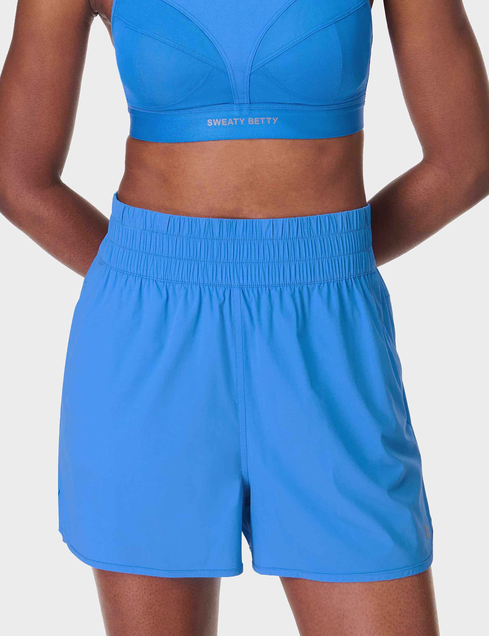 Relay Shell Shorts for Men - Quick-Dry Swim Trunks with UPF 50+ Protection - Comfortable Beach & Pool Shorts - Tidal Blue - Perfect for Swimming, Surfing, and Summer Vacation