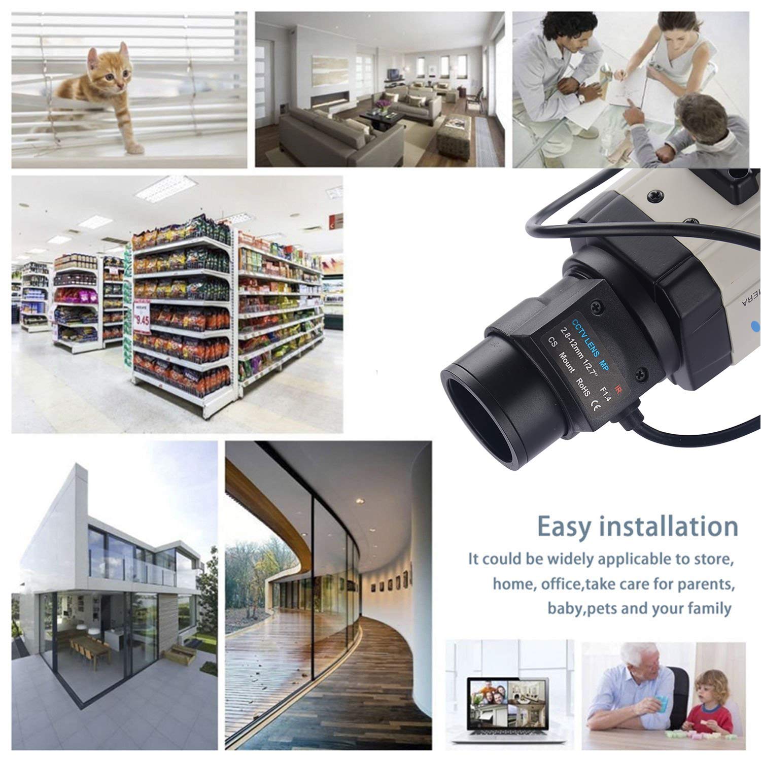HD 1080p CCTV Security Camera with 1/3