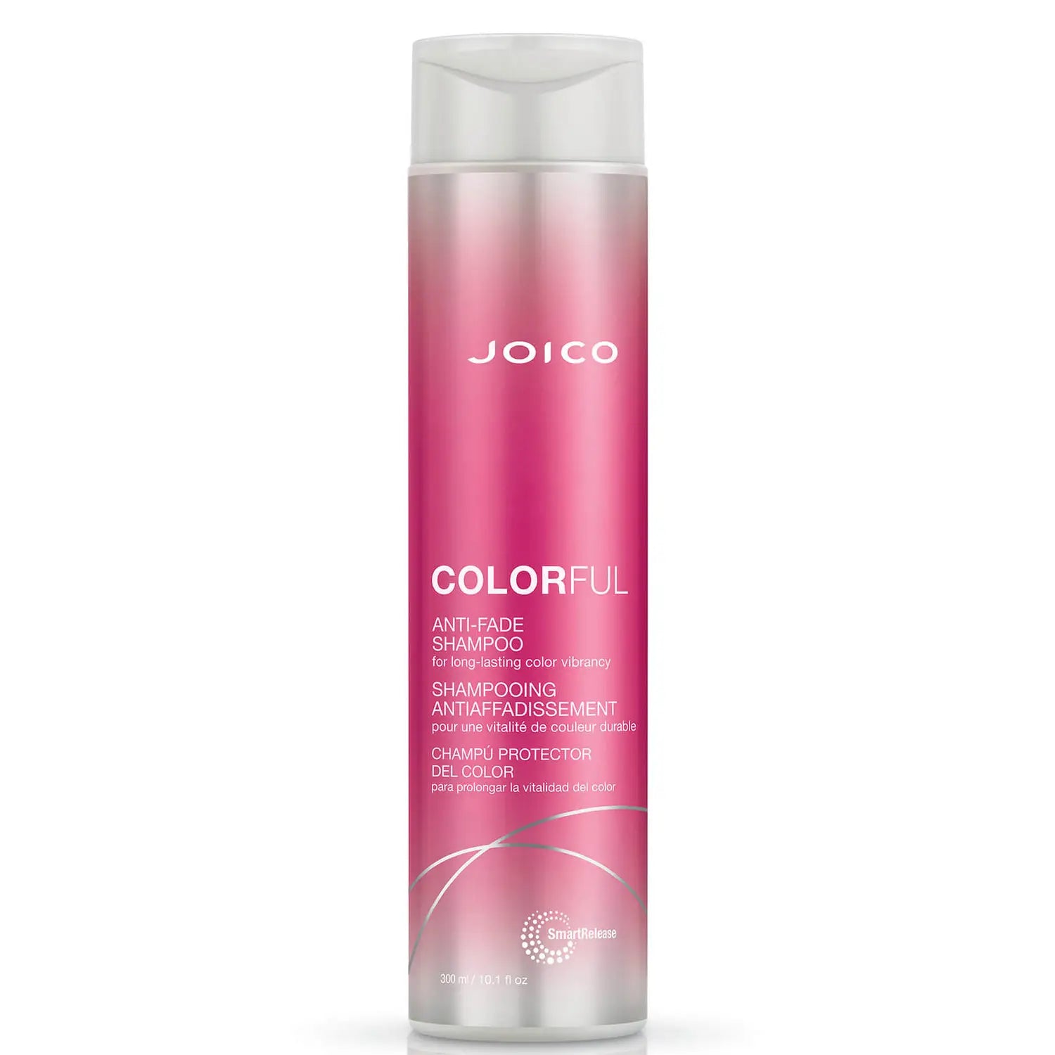 Joico Colorful Anti-Fade Shampoo for Color-Treated Hair - Sulfate-Free & Vegan Formula to Protect & Extend Vibrant Hair Color - Perfect for Daily Use at Home or Salon