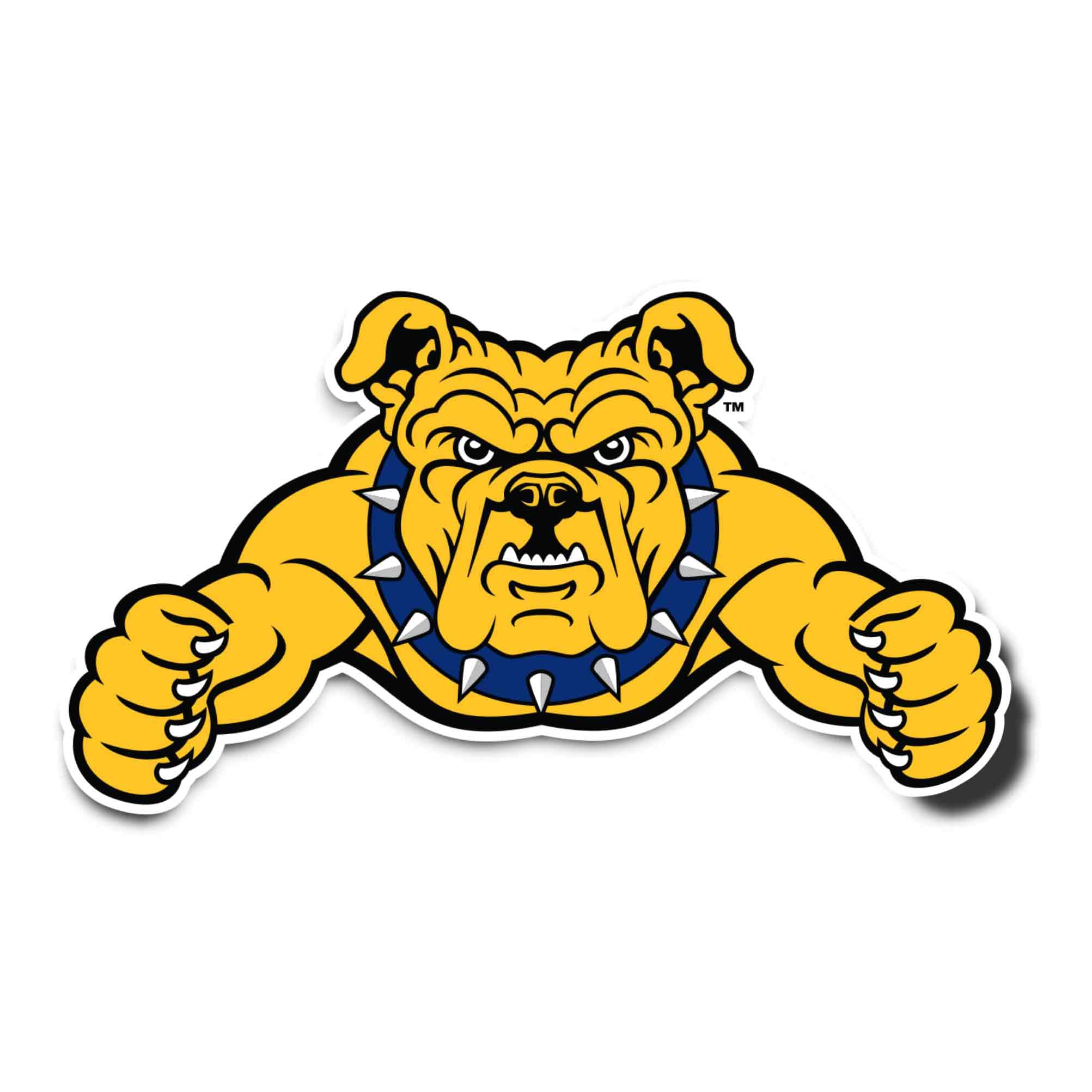Desert Cactus North Carolina A&T State University Sticker - HBCU Aggies Vinyl Decal for Laptop, Water Bottle, Car & Scrapbook - Perfect for School Spirit, College Pride & DIY Crafts (IND 02)
