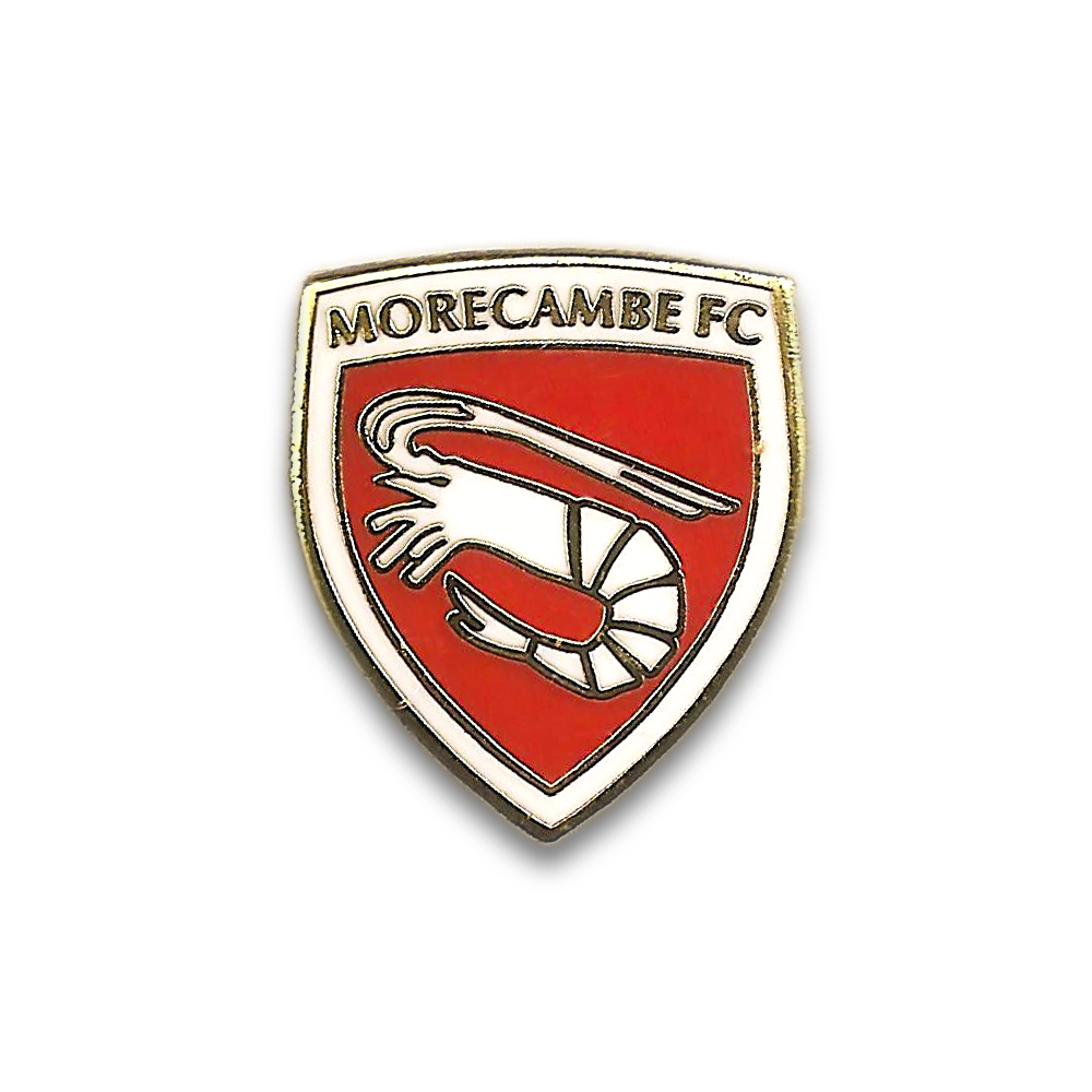 Morecambe FC New Pin Badge - Collectible Football Club Enamel Badge - Perfect for Fans, Gifts & Memorabilia Collections