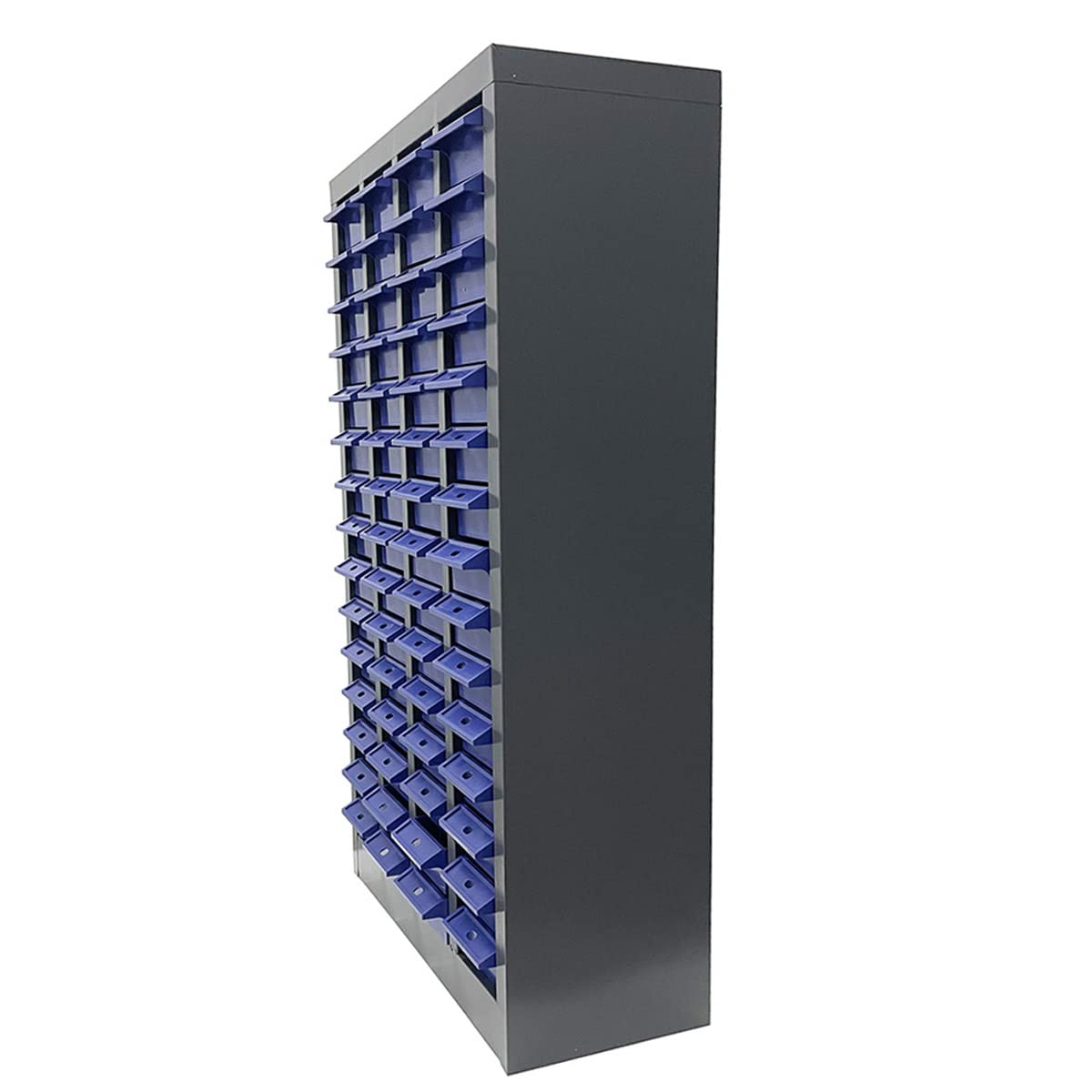 Techtongda 60-Drawer Steel Bolt & Nut Organizer Cabinet for Hardware Storage - Workshop & Garage Use