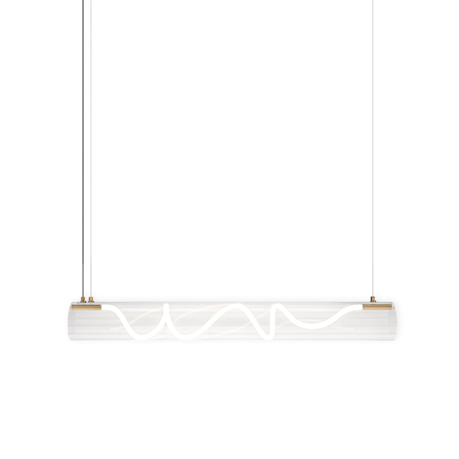 Alexandra Linear Pendant Light - Modern Minimalist Hanging Fixture for Kitchen Island, Dining Room & Bedroom Lighting | Dimmable LED Chandelier for Home Decor