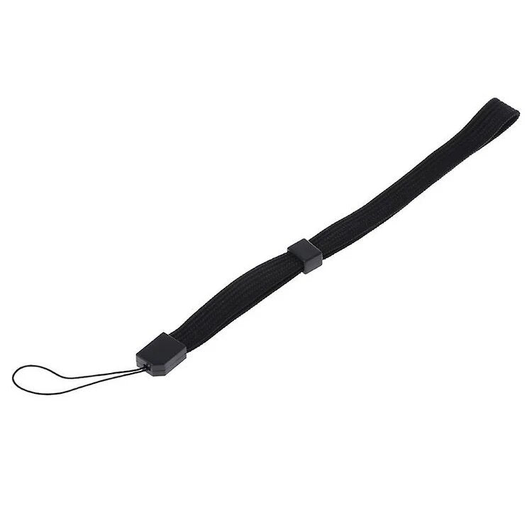 Original Wii Remote Hand Strap - Black [XYAB Buttons] for Nintendo Wii & Wii U - Secure Grip for Gaming & Motion Control