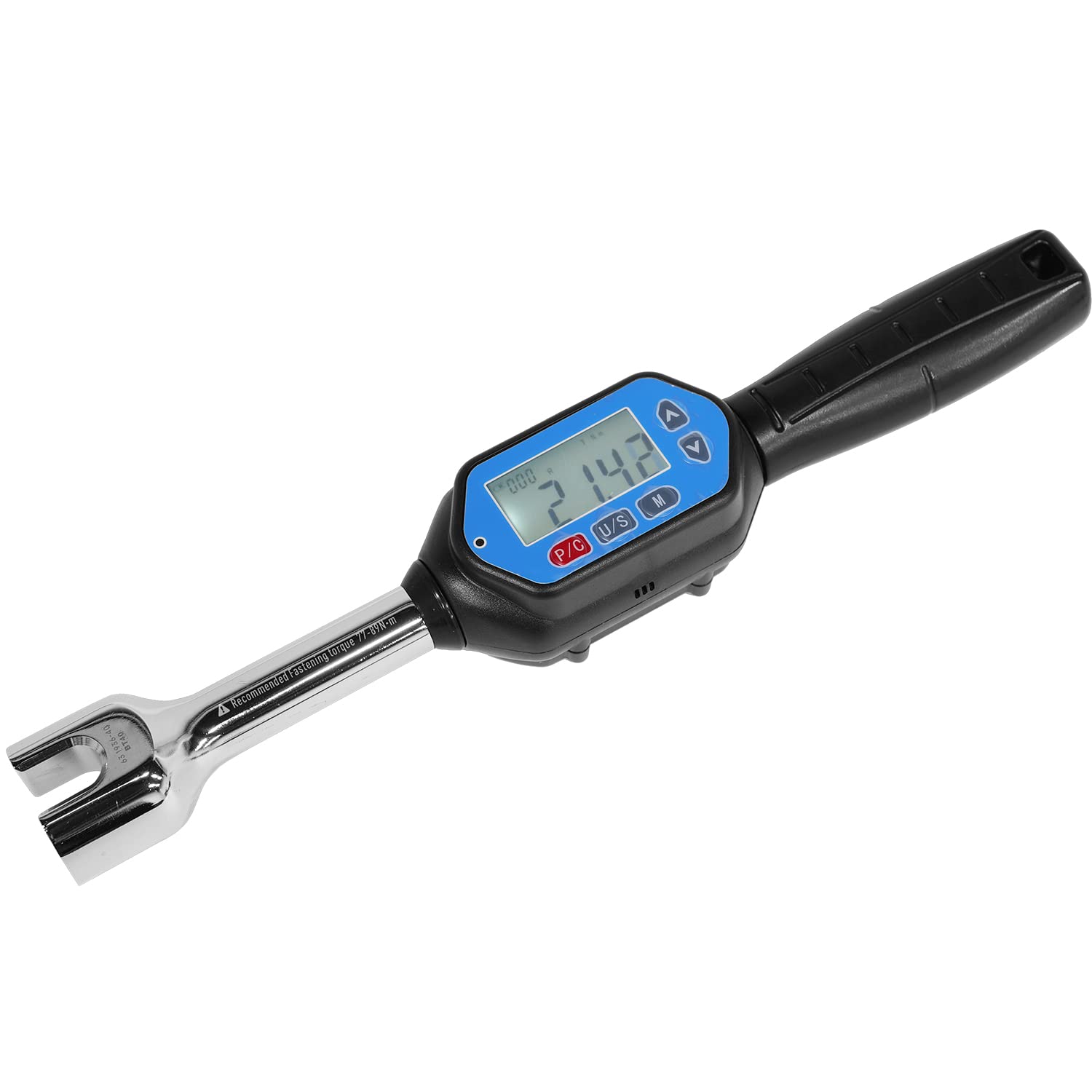 ZAC Digital Torque Wrench (77-89 N·m) - Preset Value Electronic Torque Spanner with Audible & Visual Alarm for M16 BT40 Pull Studs - Perfect for CNC Machine Maintenance and Industrial Tool Calibration
