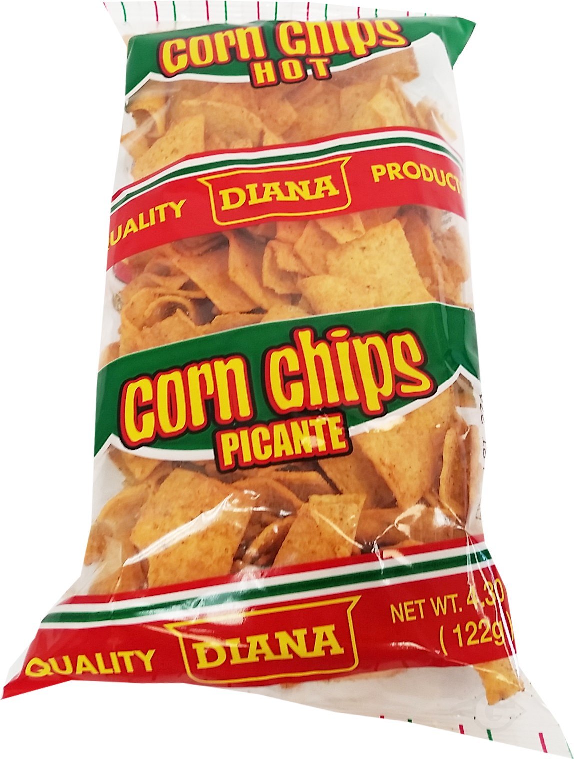 Prodiana Spicy Corn Chips 4.3oz - Hot Picante Flavor, Crunchy Mexican Style Snacks (Pack of 18) | Perfect for Parties, Movie Nights & On-the-Go Snacking