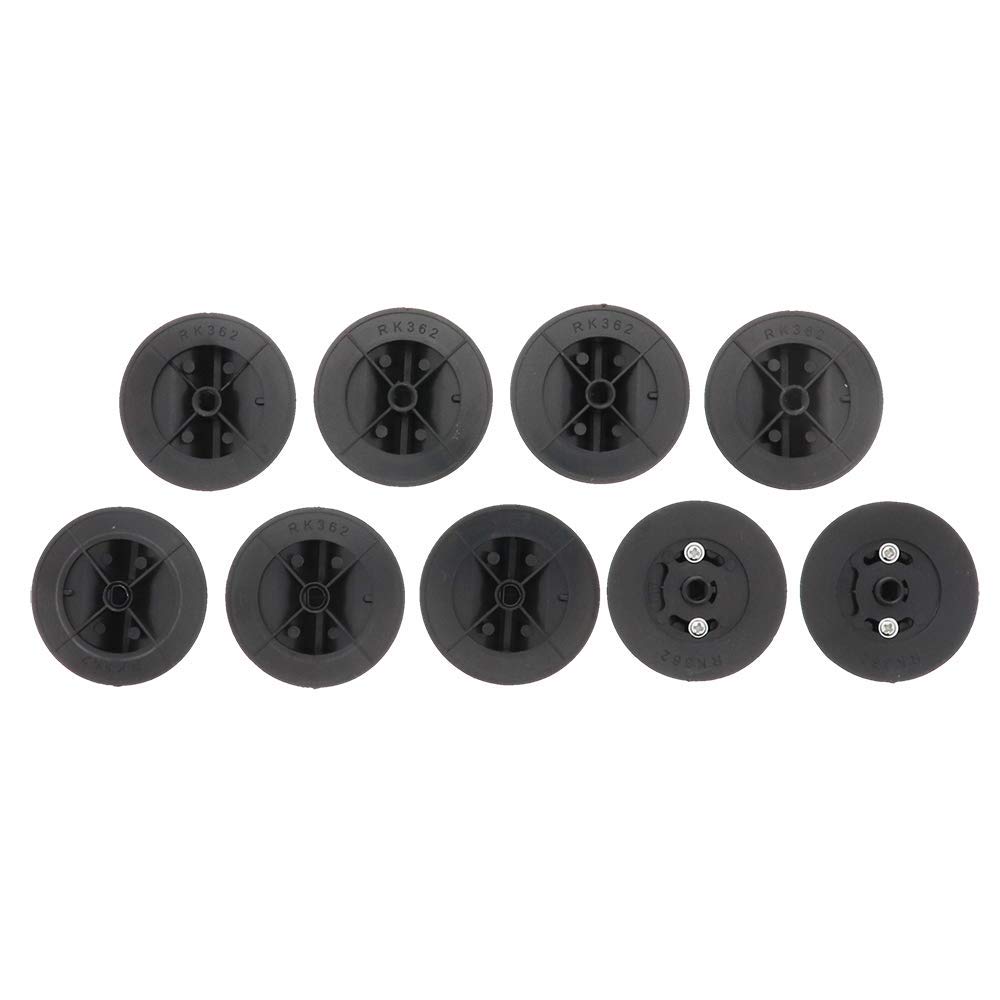 ERP 814362 Universal Oven Knob Replacement Set - Durable Stove Control Knobs for Kitchen Appliances (Perfect for Whirlpool, GE, Frigidaire & More) - Upgrade Your Cooking Experience