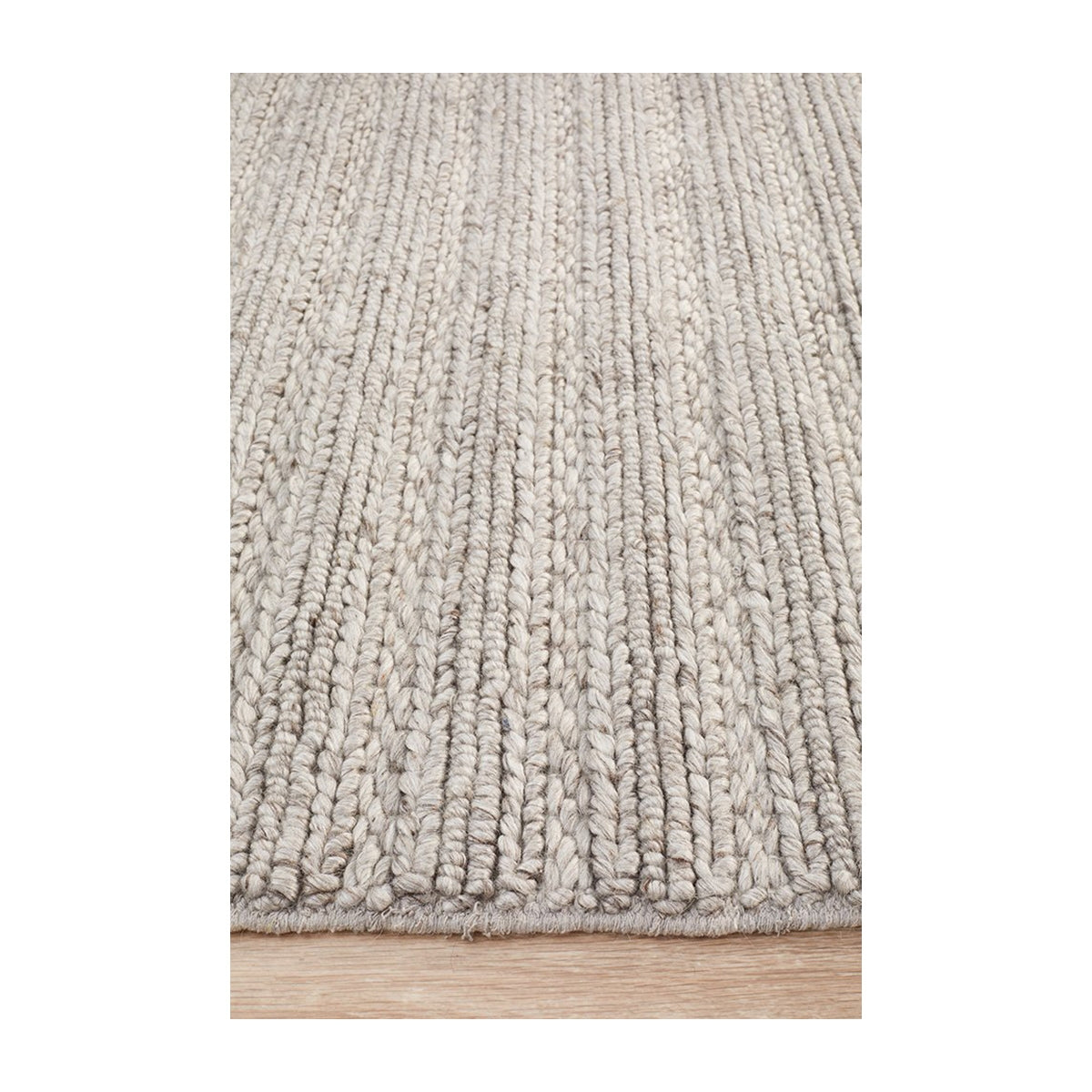 Harvest 801 Silver Area Rug - Soft Modern Indoor Carpet for Living Room, Bedroom, Dining Room - Non-Slip Comfortable Floor Mat