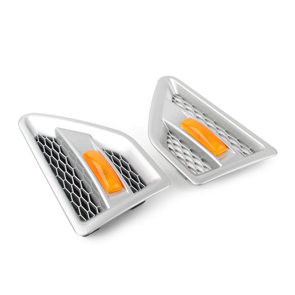 Auto Side Vent Grille Mesh Grill for Land Rover Freelander2 LR2 2006-2016 - Replacement Car Accessories for Off-Road & Urban Driving