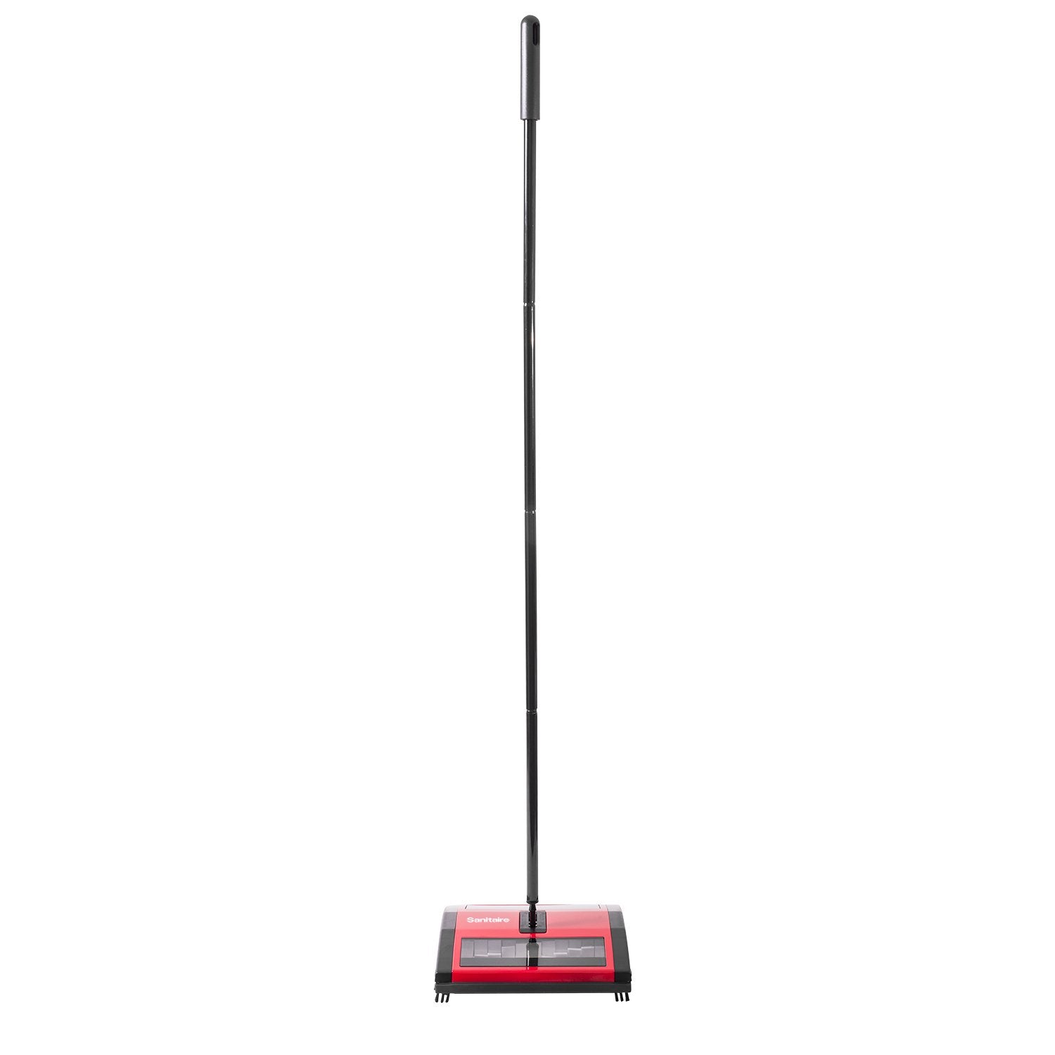 Sanitaire SC210A Manual Carpet Sweeper with Clear Window - Lightweight & Efficient for Hard Floors & Low-Pile Carpets - Perfect for Homes, Offices & Pet Hair Cleanup