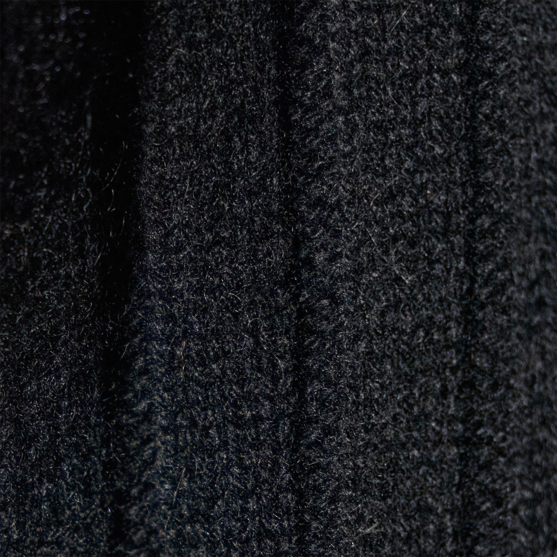 Luxury Cashmere Wide Ribbed Hoodie for Women & Men - Soft & Warm Winter Pullover - Black - Perfect for Casual Wear, Travel & Outdoor Activities