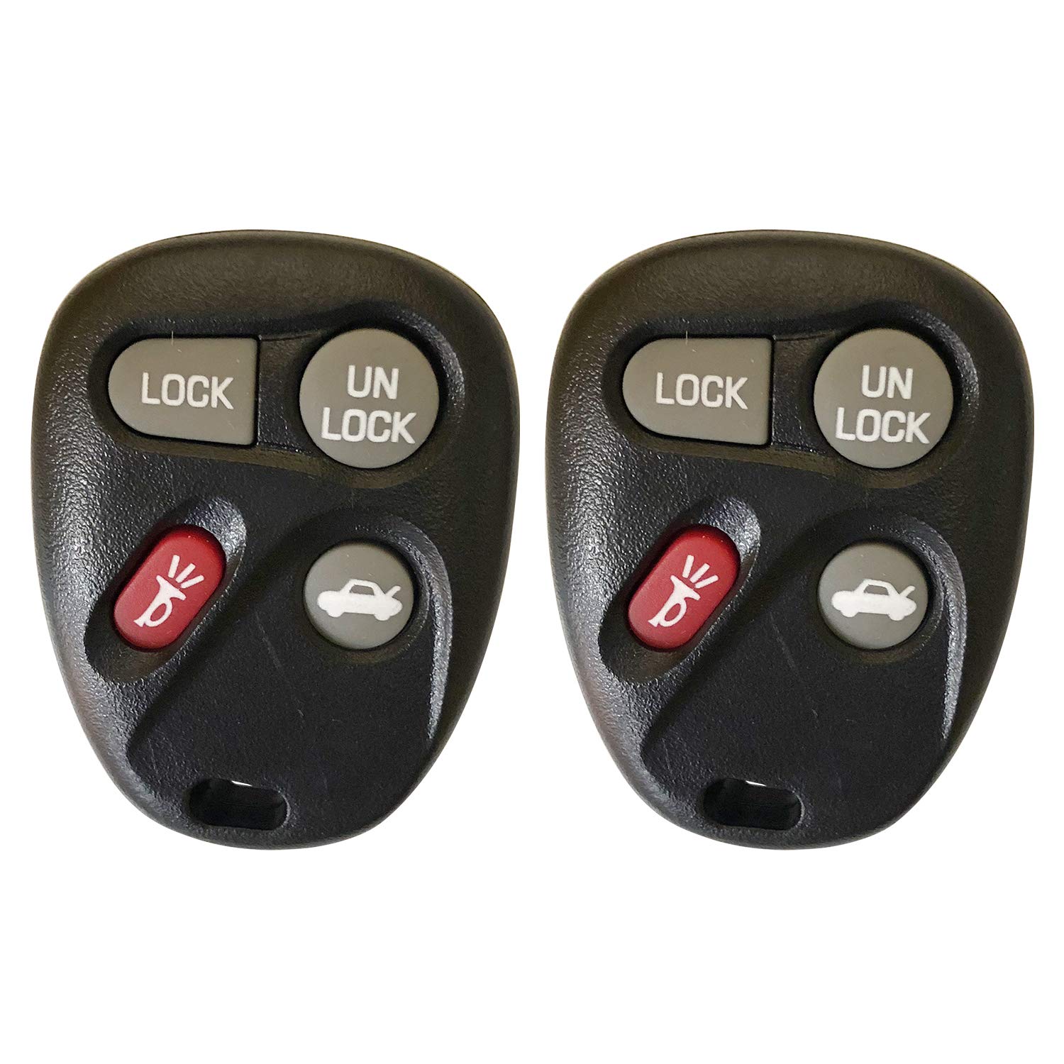 Keyless Entry Car Key Fob for KOBUT1BT 25665574 - AUTO KEY MAX (2 Pack) - Easy Replacement