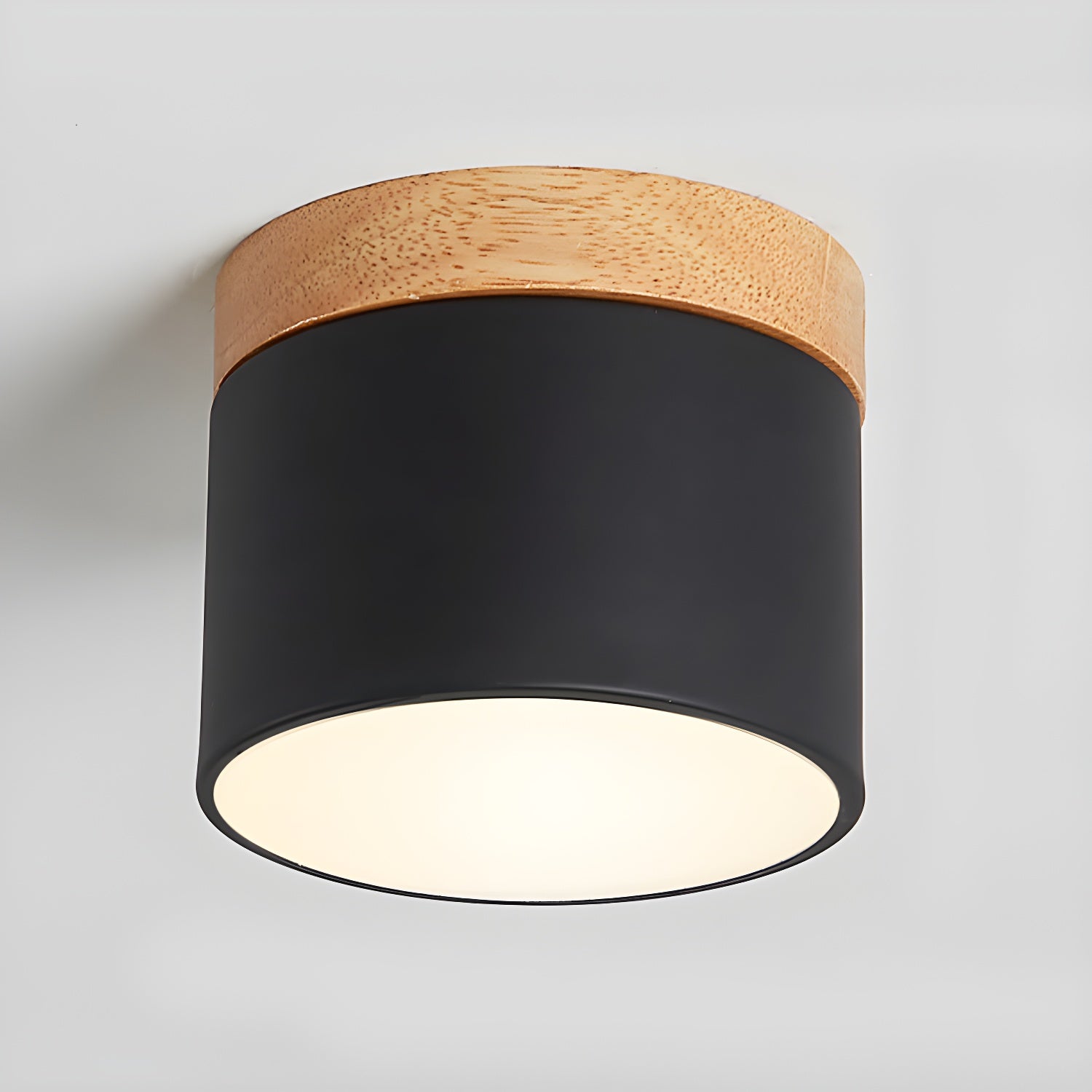Alva Wooden Surface Downlight - Modern LED Recessed Ceiling Light for Living Room, Bedroom, and Kitchen | Energy Efficient Dimmable Lighting Fixture | Perfect for Home and Office Decor