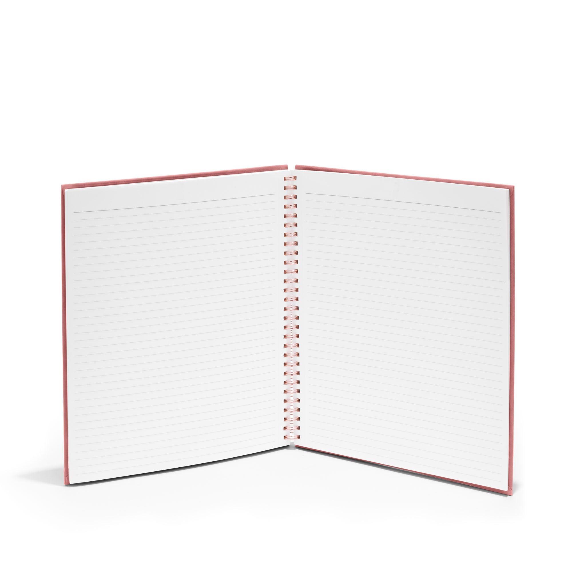 Premium Velvet Spiral Notebook - A5 Size, 80 Sheets, Soft Cover Journal for School, Office & Note Taking - Perfect Gift for Students & Professionals