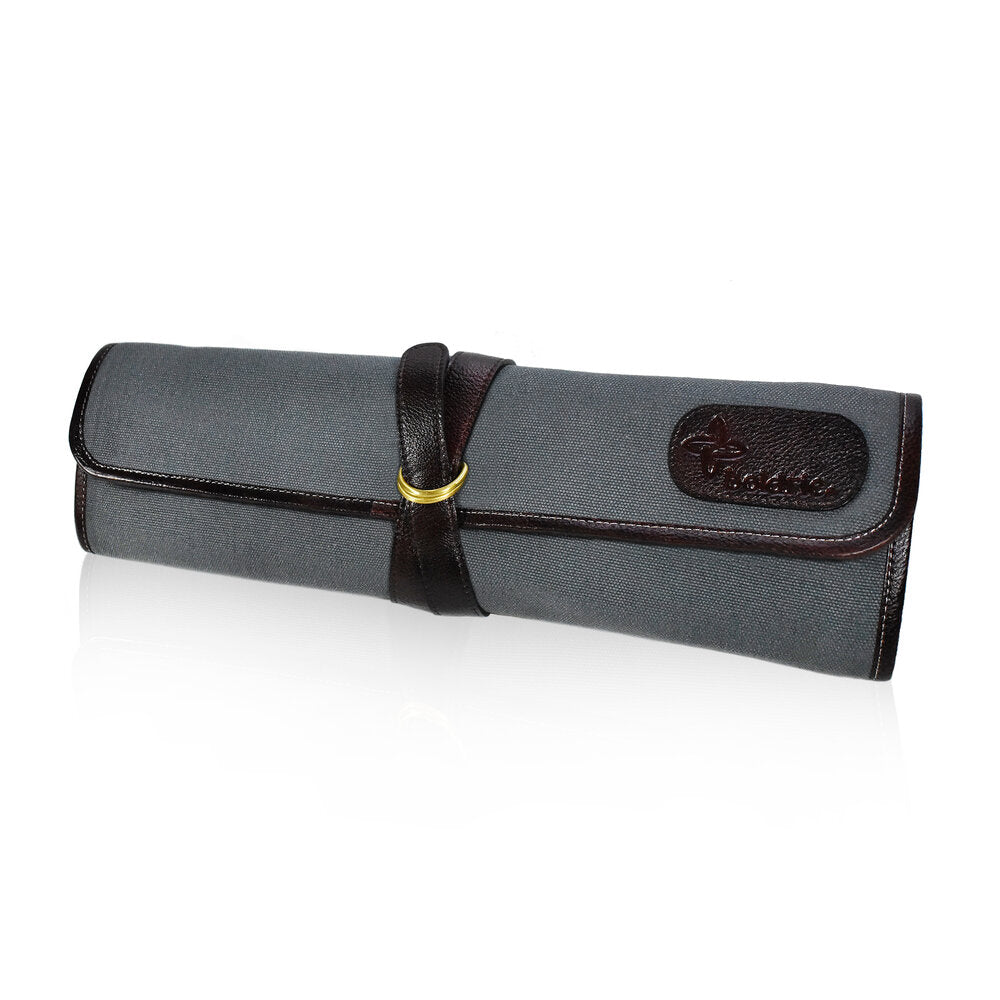 Boldric BOCT106 7-Pocket Abalone Canvas DD Hook Tie Knife Bag - Perfect for Fishing, Hunting, and Outdoor Adventures