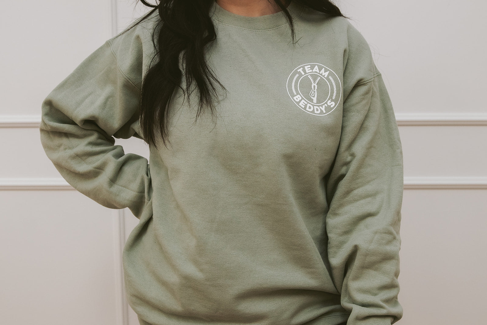 Team Beddy's Cozy Fleece Sweatshirt for Men & Women | Soft & Warm Pullover Hoodie | Perfect for Casual Wear, Lounging & Outdoor Activities