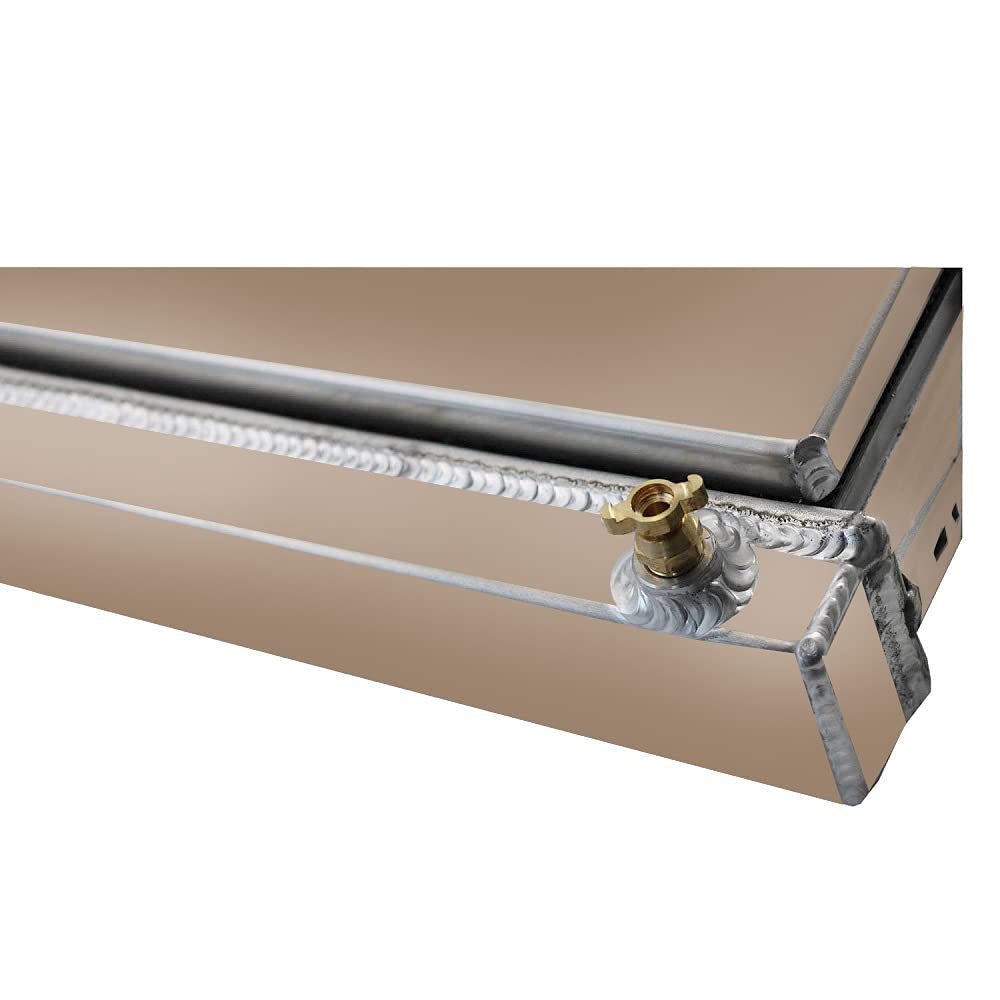 ECMRAD 4-Row Aluminum Radiator with Dual 12