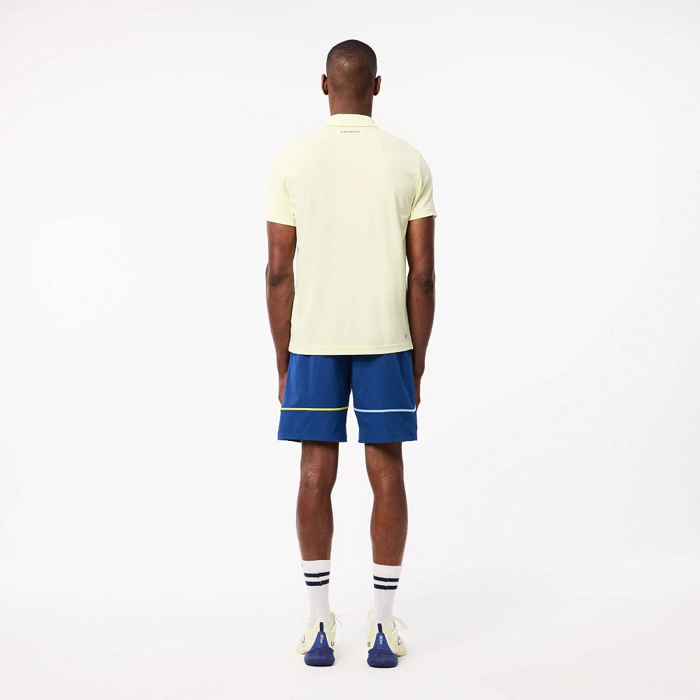 Lacoste Men's Unlined Tennis Shorts - Lightweight Comfort & Performance - Blue - Perfect for Tennis, Golf & Casual Wear