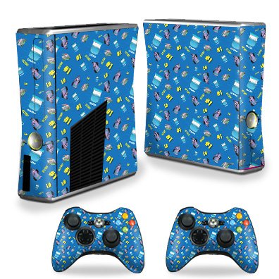 MightySkins Custom Vinyl Skin Decal Wrap for Xbox 360 & Xbox 360 S Console - Victory Slurp Design | Protective & Durable Gaming Console Cover | Easy to Apply & Remove | Made in USA | Perfect for Gaming Setups & Personalized Decor