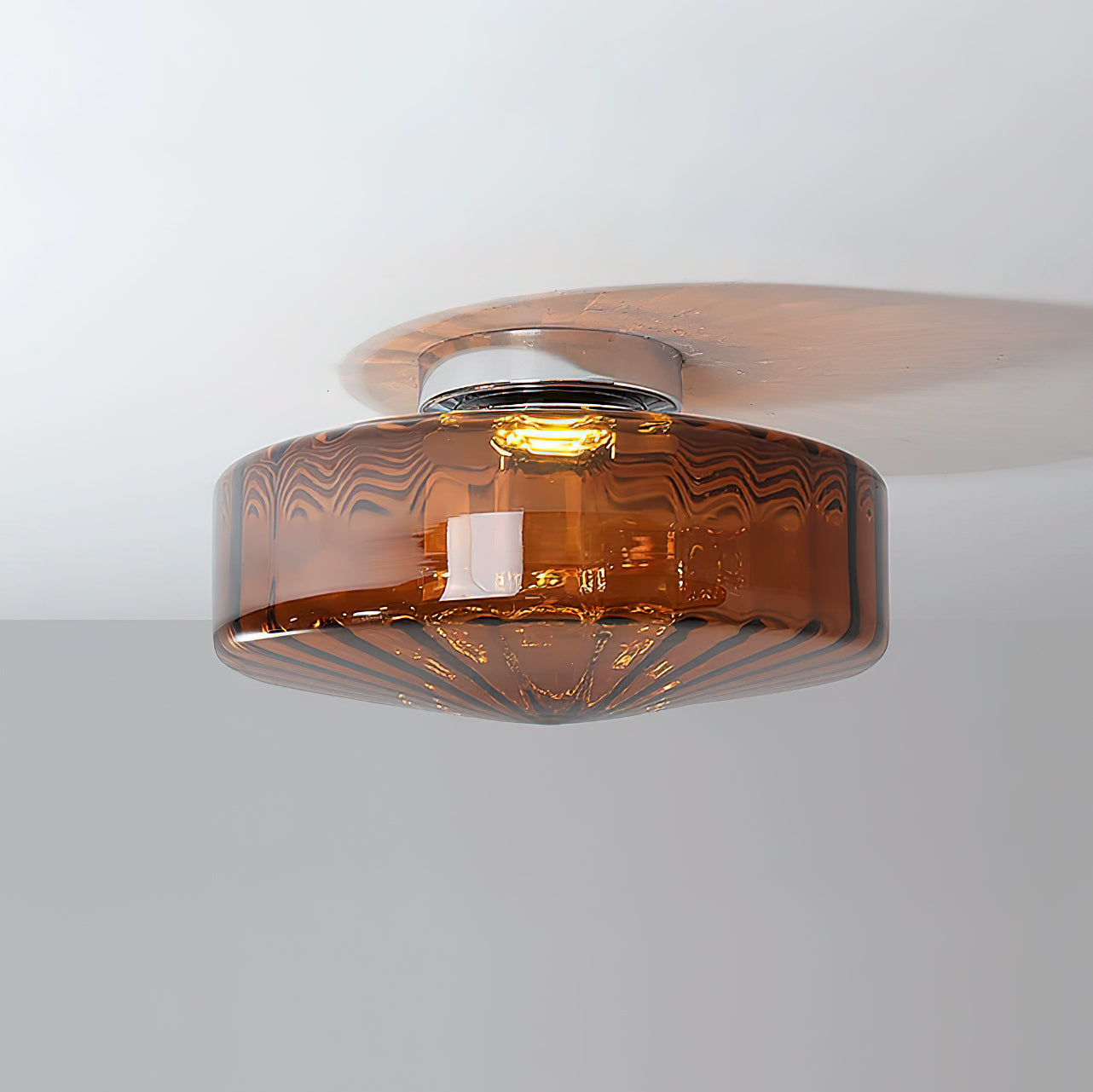 Modern LED Ceiling Light Fixture - Energy Efficient Flush Mount Lighting for Bedroom, Kitchen, Living Room - Dimmable Bright White Light with Remote Control - Perfect for Home, Office, and Commercial Spaces