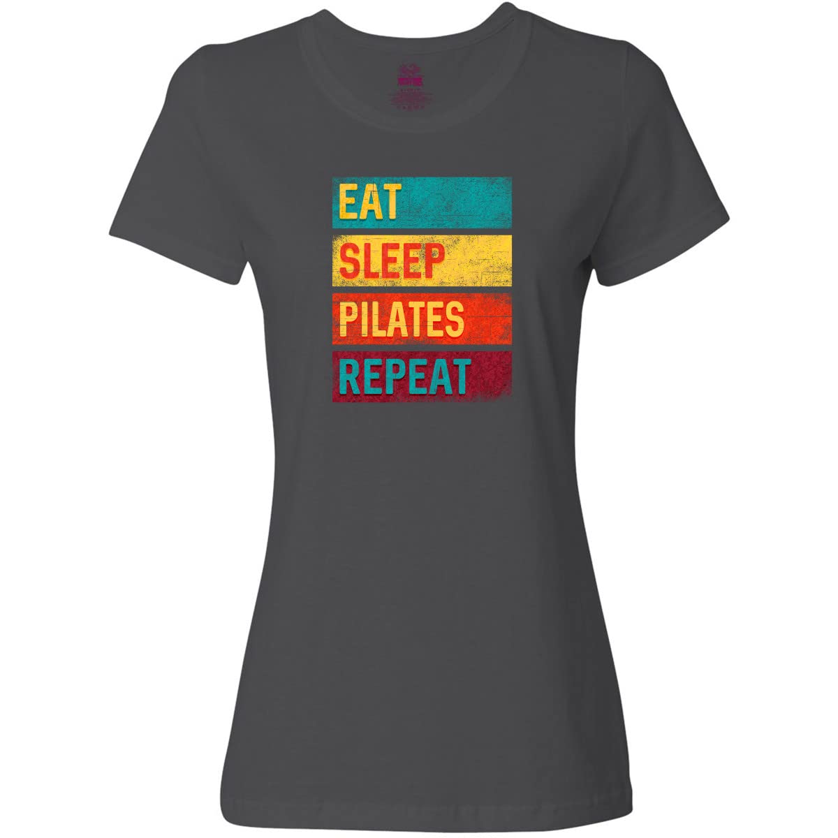 Fitness Eat Sleep Pilates Repeat Women's T-Shirt | Workout & Yoga Apparel | Perfect for Gym, Studio & Casual Wear