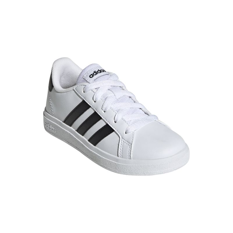 Adidas Grand Court 2.0 Kids Sneakers - Comfortable Casual Shoes for Boys & Girls - Perfect for School, Play & Everyday Wear