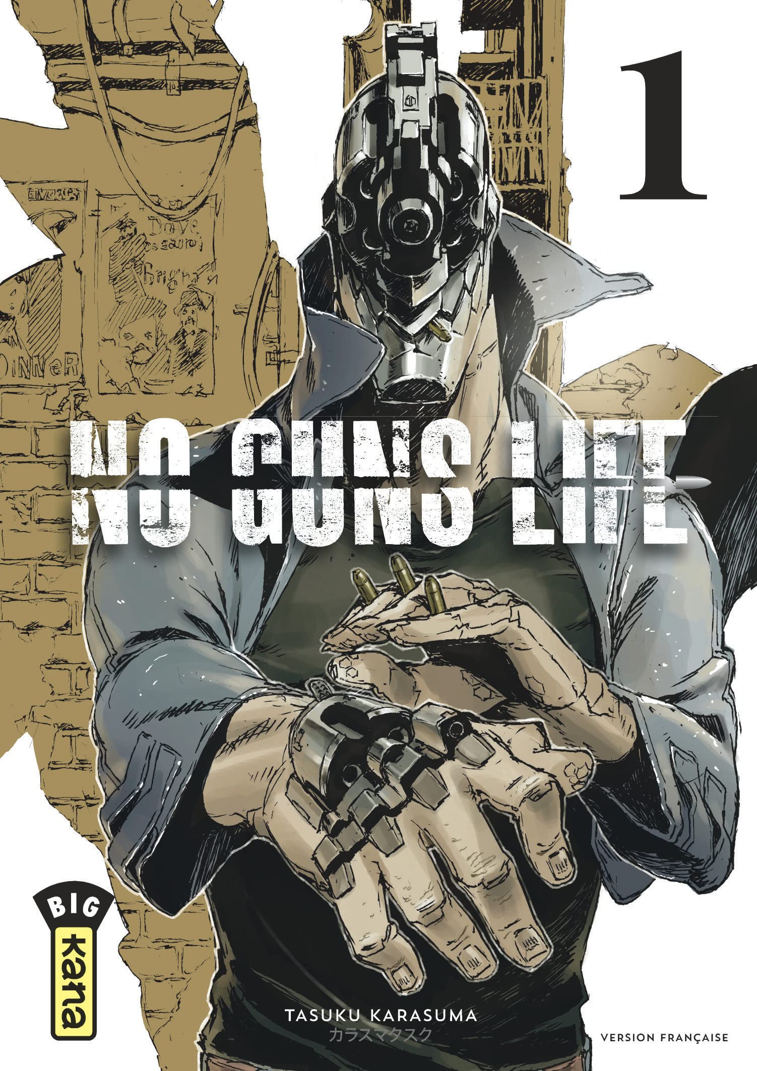 No Guns Life - Volume 1 | Cyberpunk Manga Comic Book | Perfect for Sci-Fi Fans & Anime Collectors | Great for Reading, Gifting & Display