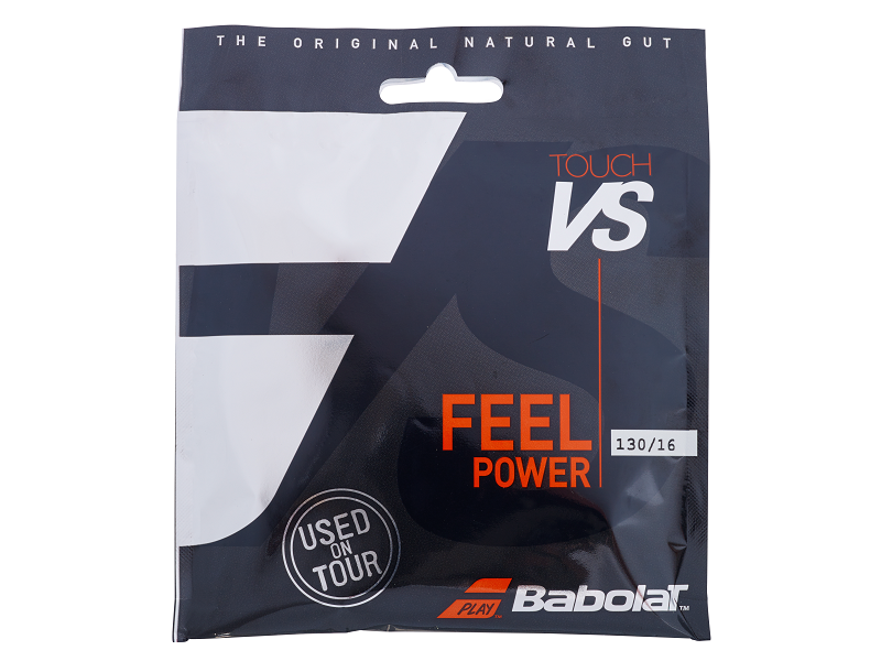 Babolat Touch VS 12M Tennis Strings - Premium Natural Gut for Enhanced Performance & Durability | Perfect for Competitive Play & Advanced Players