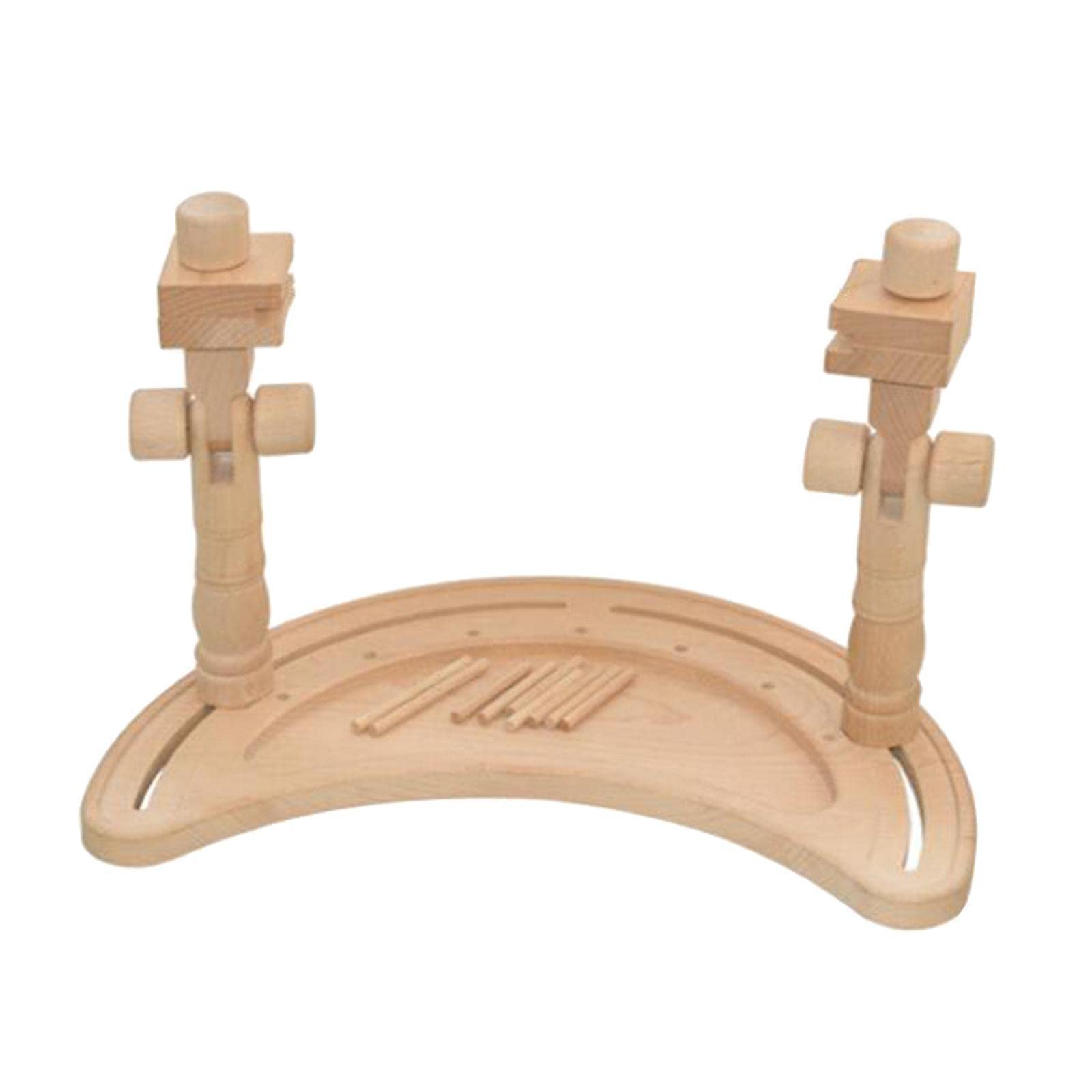 AMLESO 360° Rotating Wooden Tabletop Embroidery Stand - Adjustable Stitch Holder for Needlework, Sewing & Cross Stitch - Perfect for Embroidery Projects, Crafting & DIY Sewing at Home