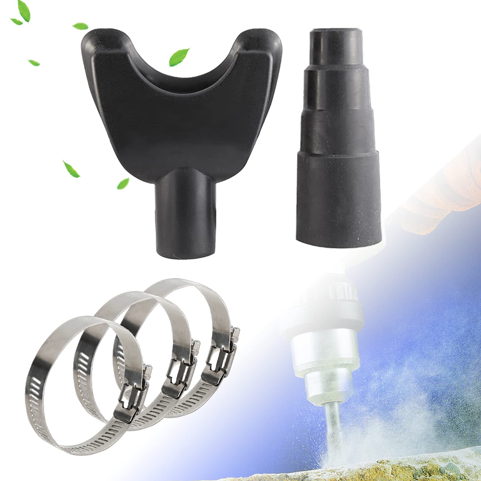 ZPJSZ Hands-Free Drill Dust Vacuum Cleaner - Electric Drill Dust Collector with Powerful Extraction | Perfect for Woodworking, Drywall, and DIY Home Renovation Projects