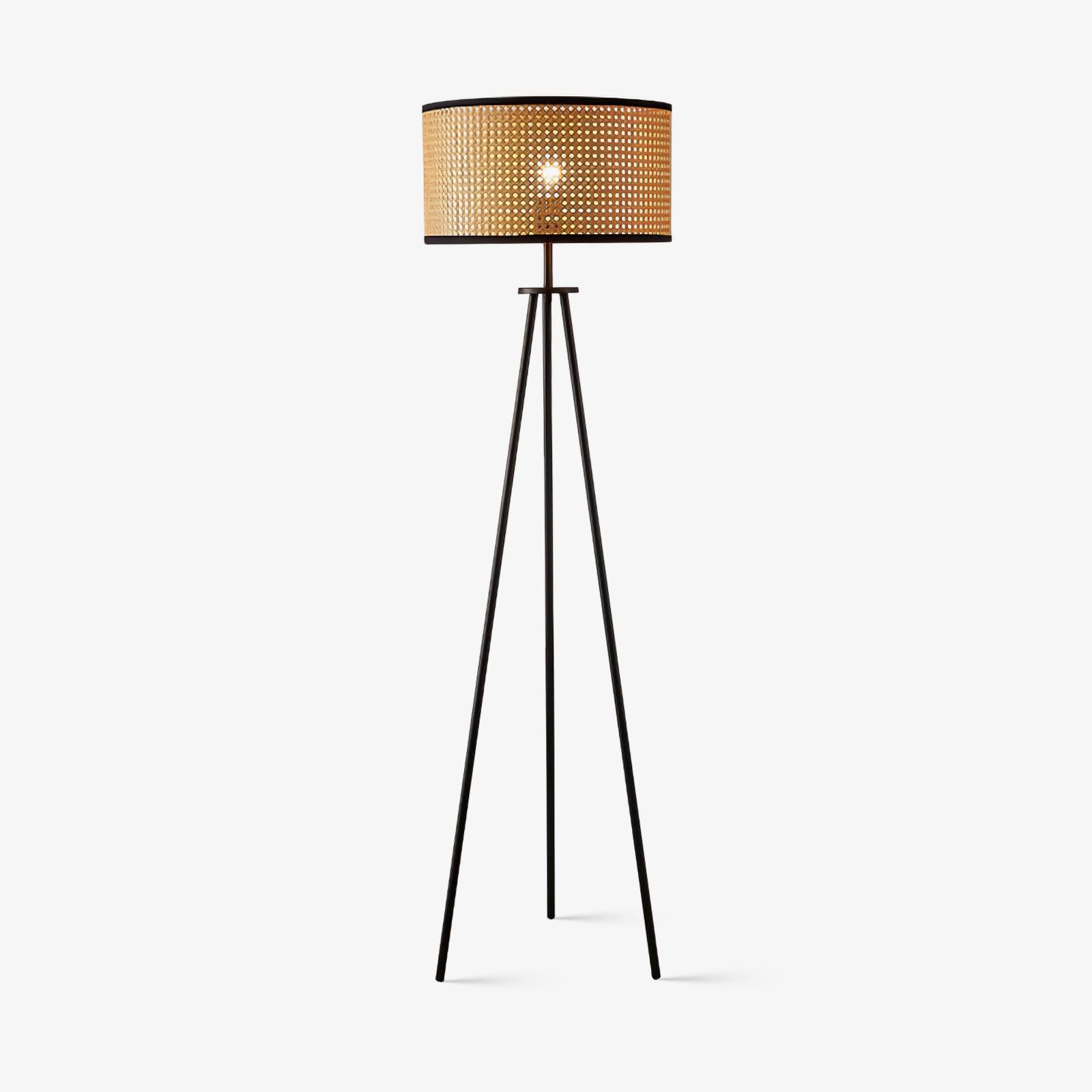 Modern Aubrey Floor Lamp - Adjustable Brightness LED Standing Light for Living Room, Bedroom & Office - Perfect for Reading, Working & Relaxing