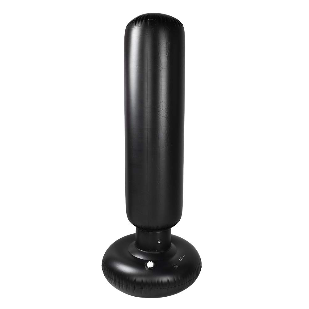 Alomejor Inflatable Punching Bag - Heavy Duty Kick Boxing Bag for Training, Stress Relief & Fitness - Perfect for Home Gym, Boxing Practice & Cardio Workouts