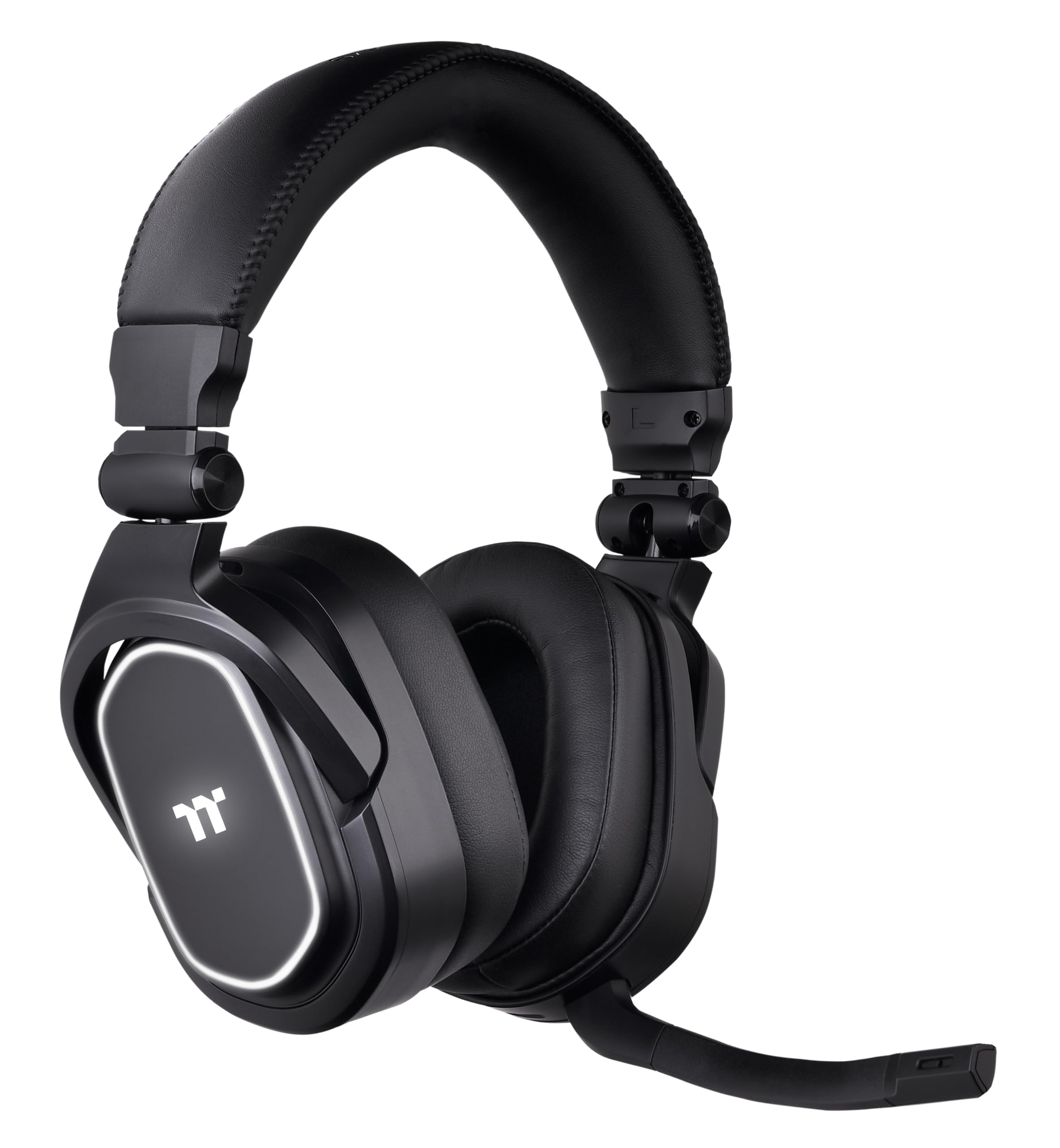 Thermaltake Argent H5 Wireless Gaming Headset - 40MM Hi-Res Audio, Noise Cancelling Mic - Compatible with PC, Xbox One, PS4, Mac (Black) | Perfect for FPS Games, Streaming & Online Meetings